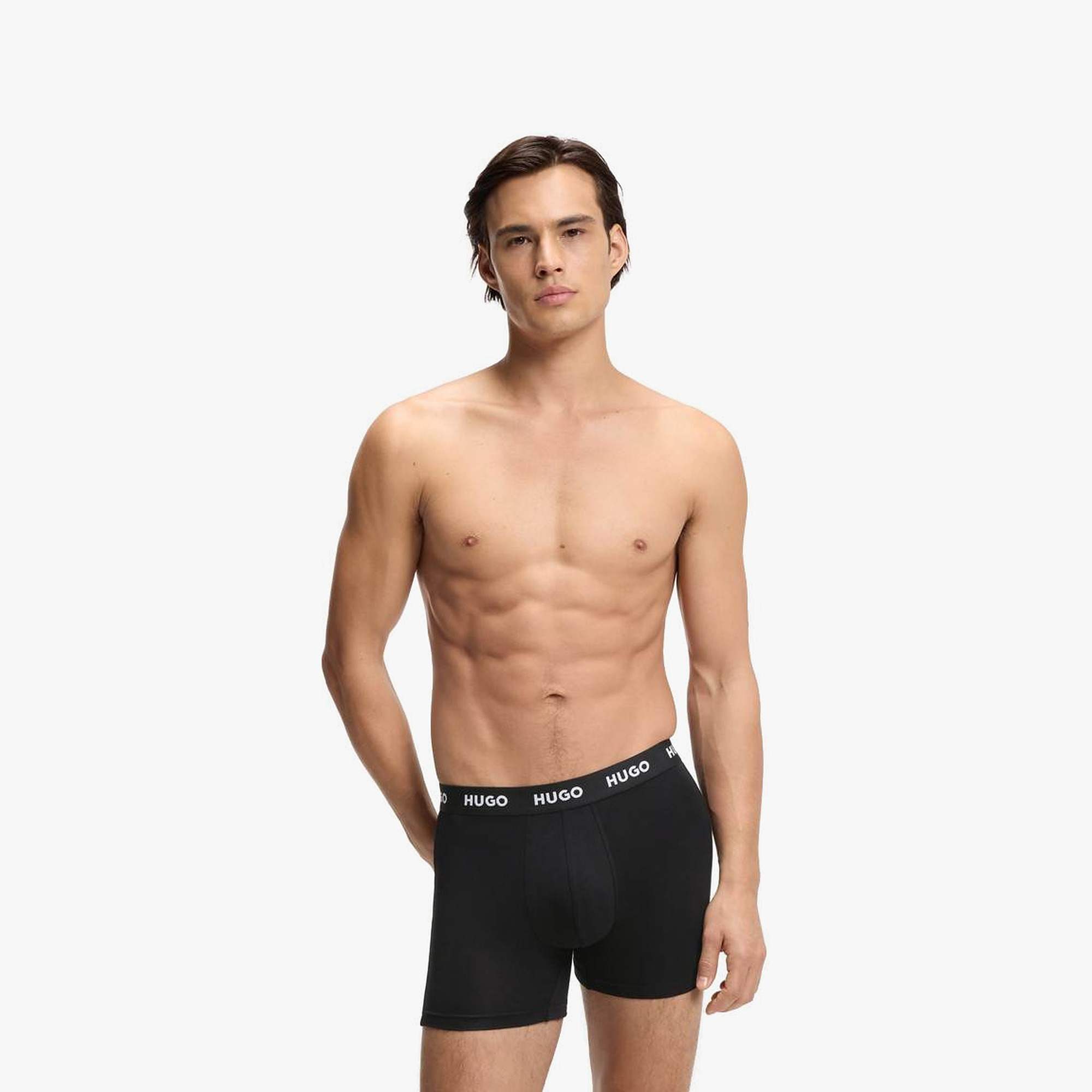 Three-Pack Stretch-Cotton Boxer Briefs