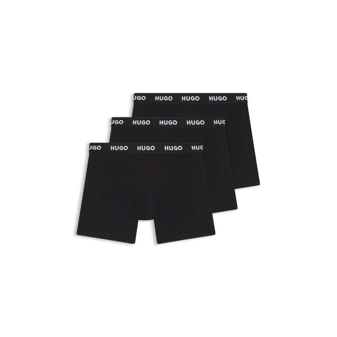 Three-Pack Stretch-Cotton Boxer Briefs