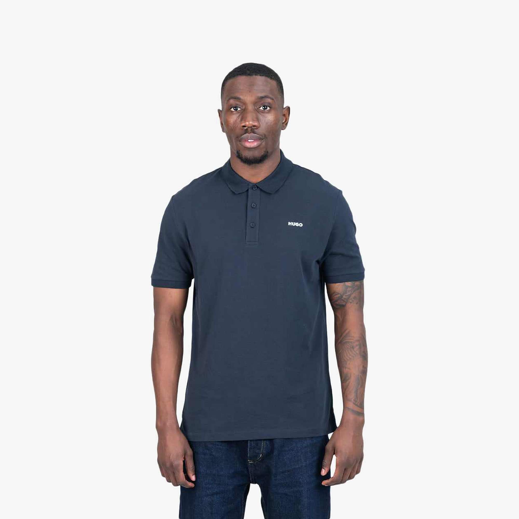 Cotton-Pique Polo Shirt With Logo Print