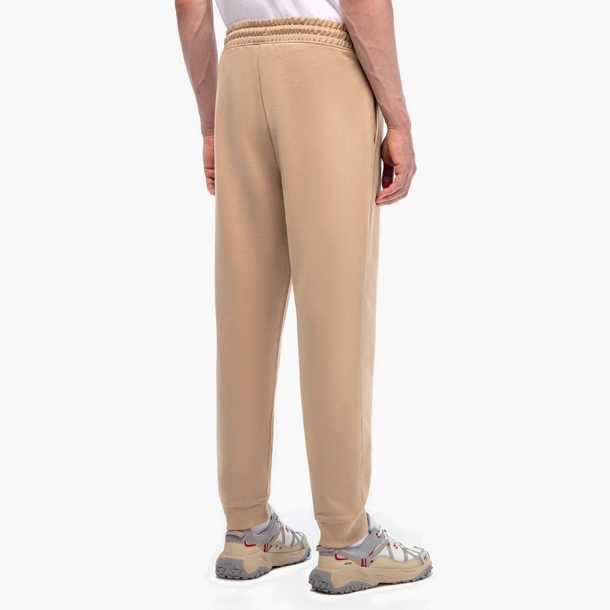 Blue Logo Patch Terry Track Pants