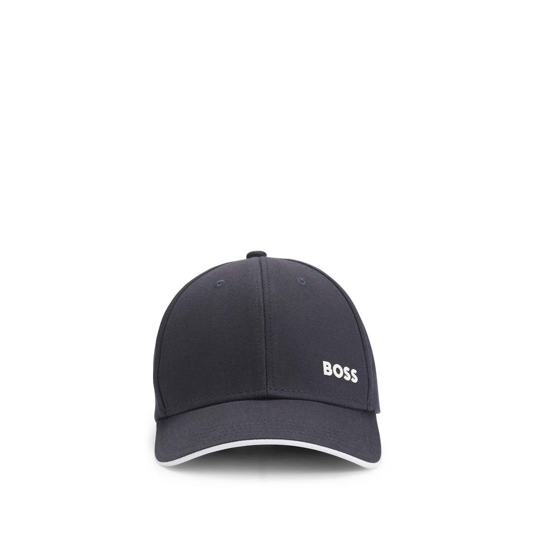 Cotton-Twill Cap with Logo Print