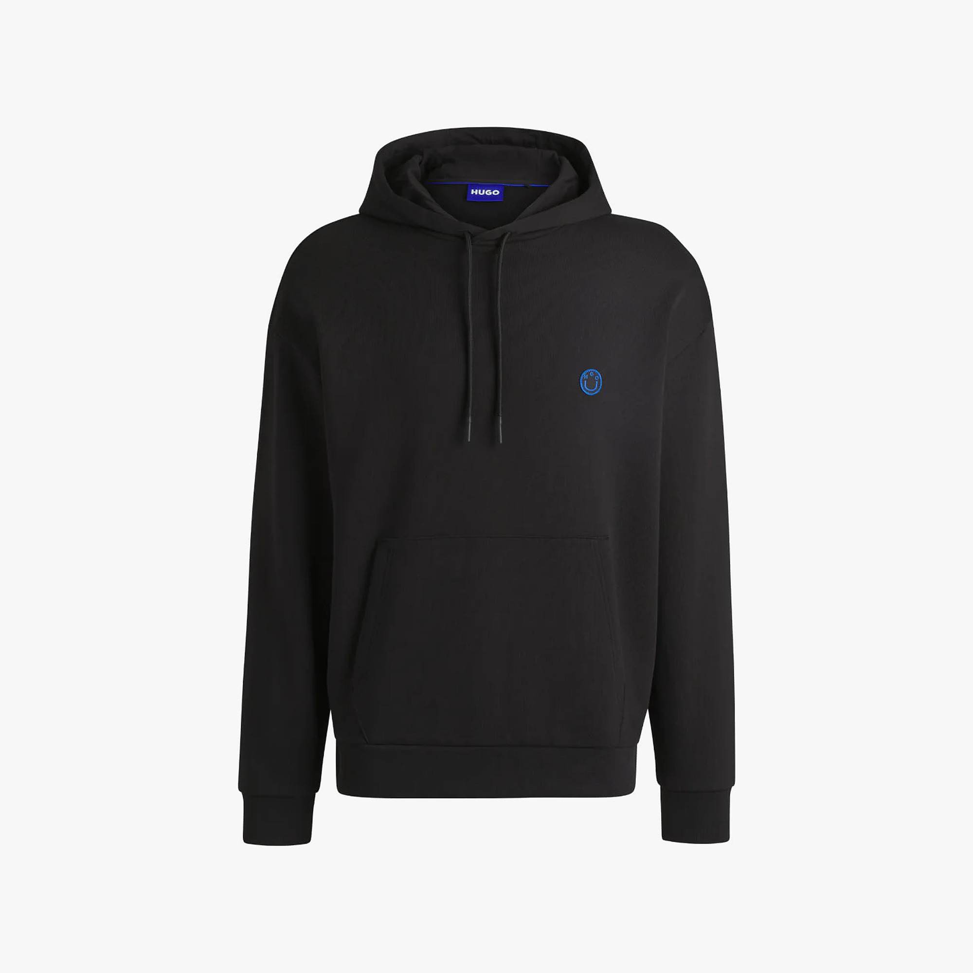 Happy Hugo Logo Terry Hoodie