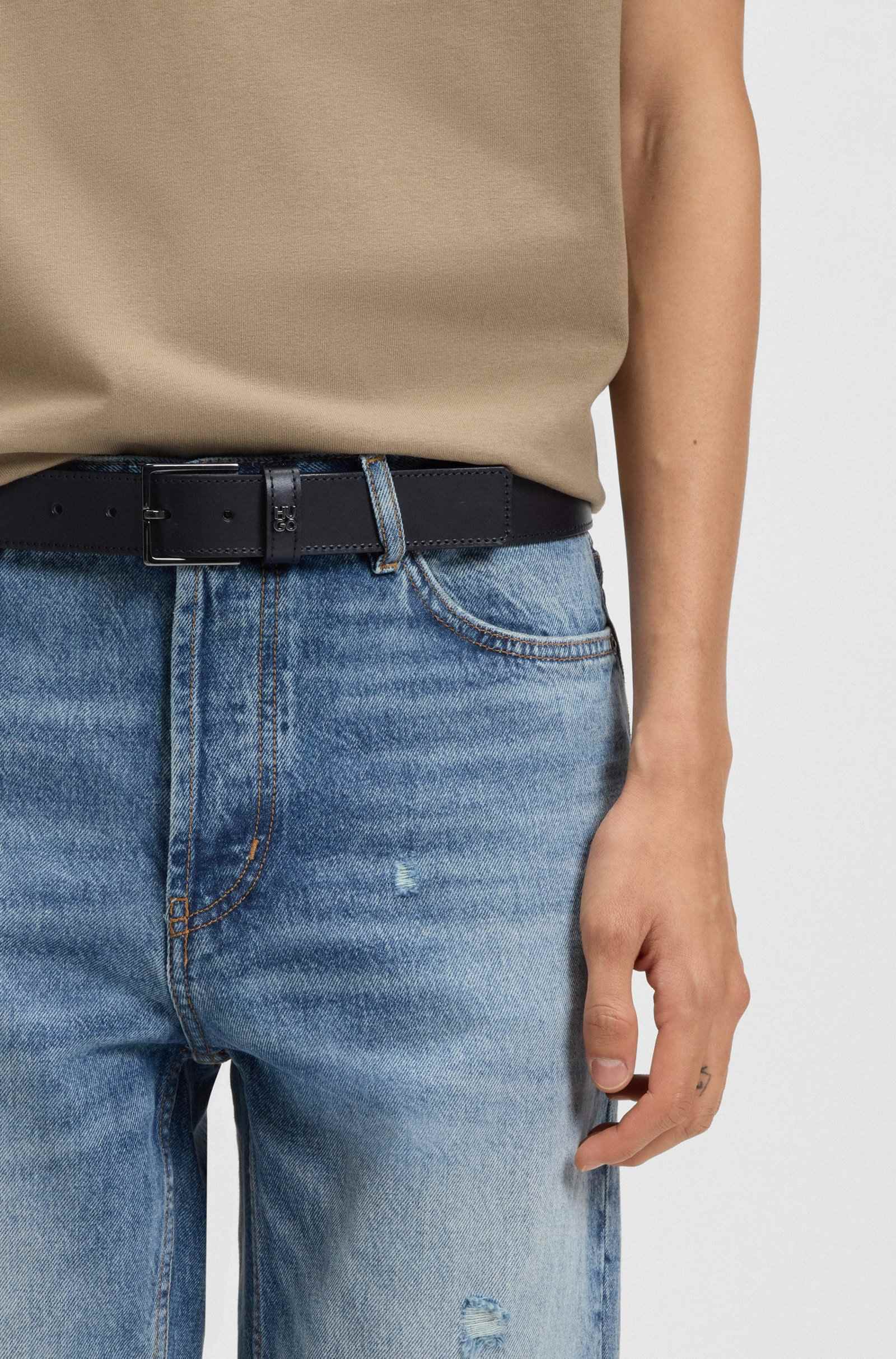 Giove-HU-GO  Leather Belt