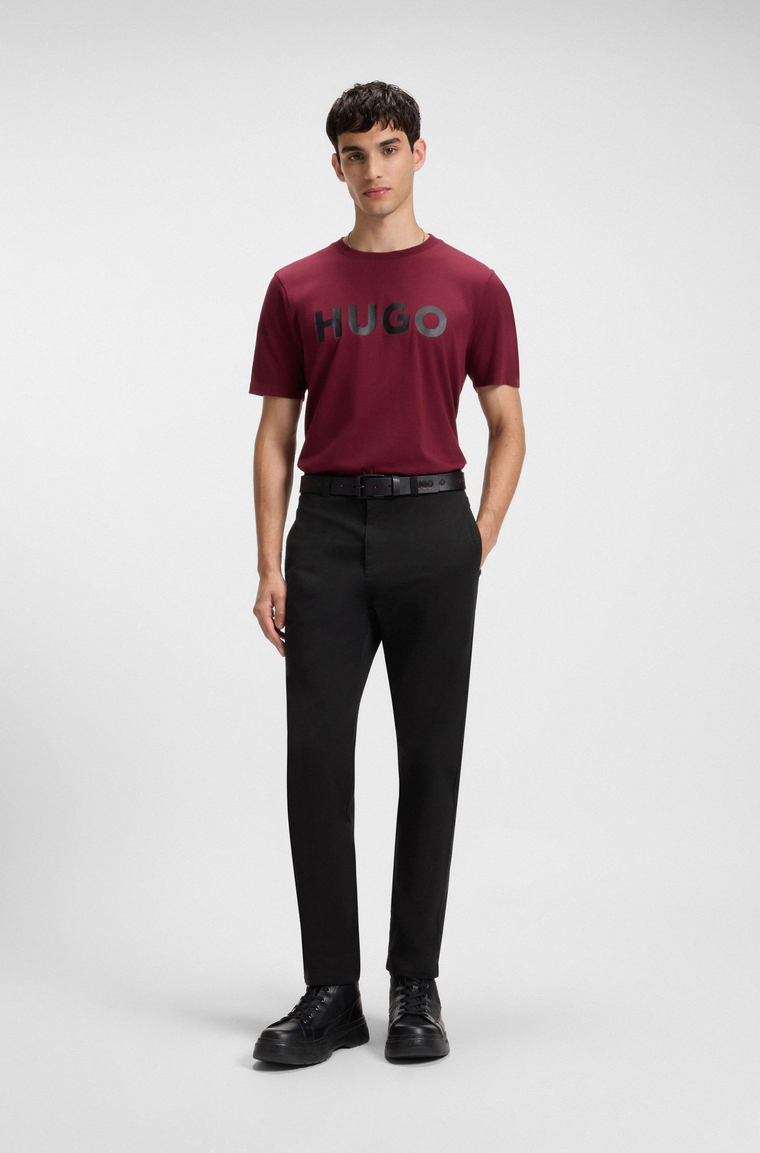 David251D Cotton Chino Trouser