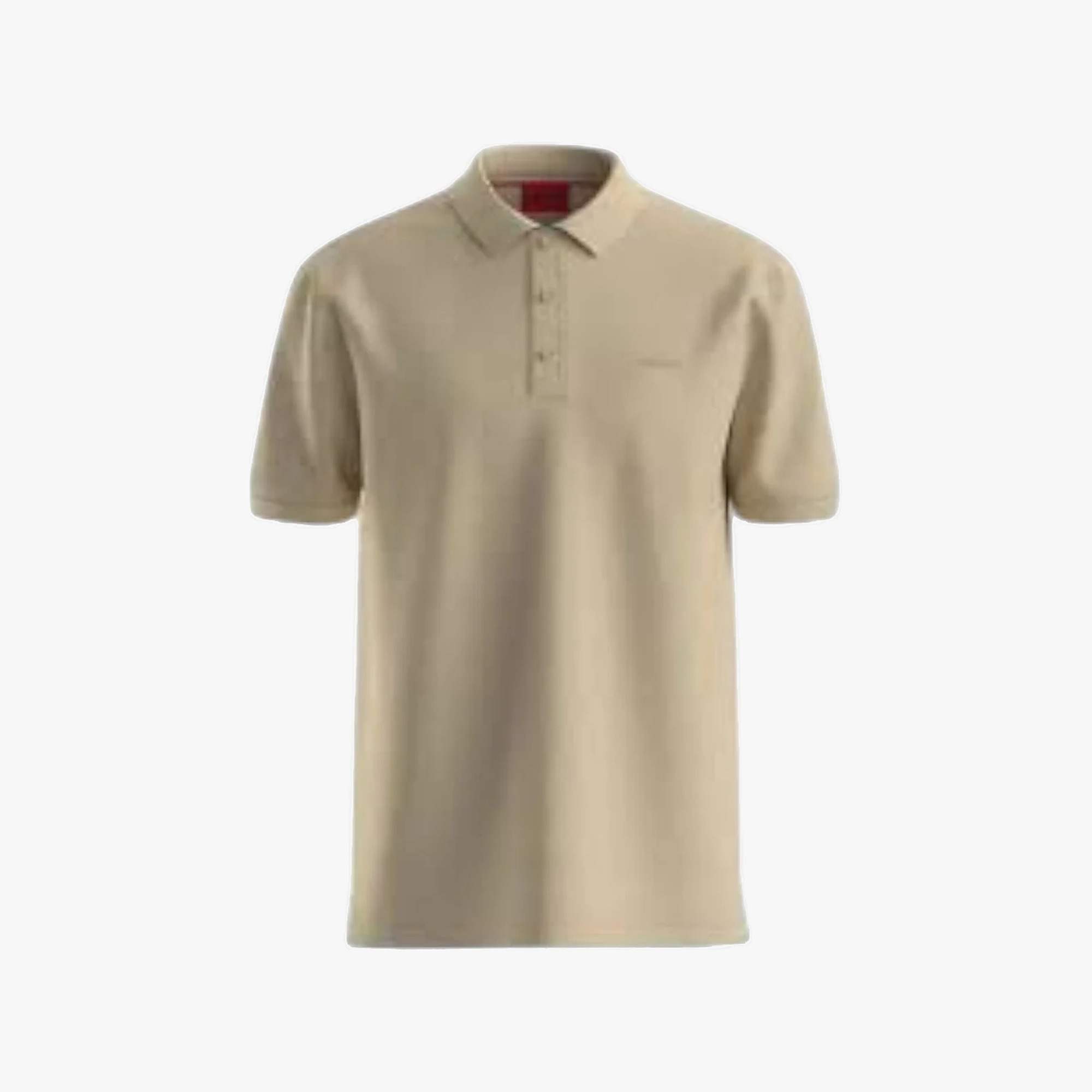 High-Density Logo Print Piqué Polo