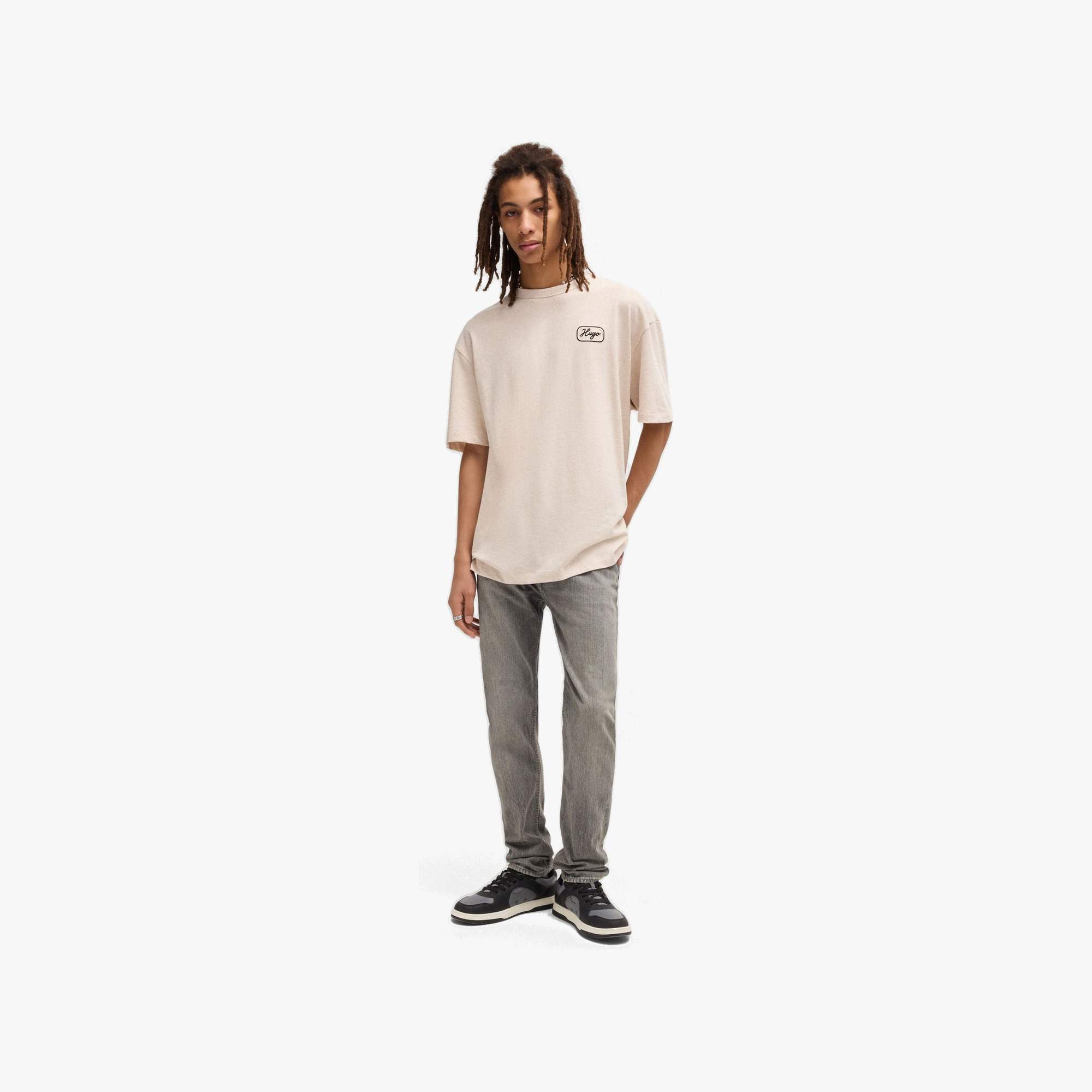 Racing Graphics Loose-Fit Cotton Tee