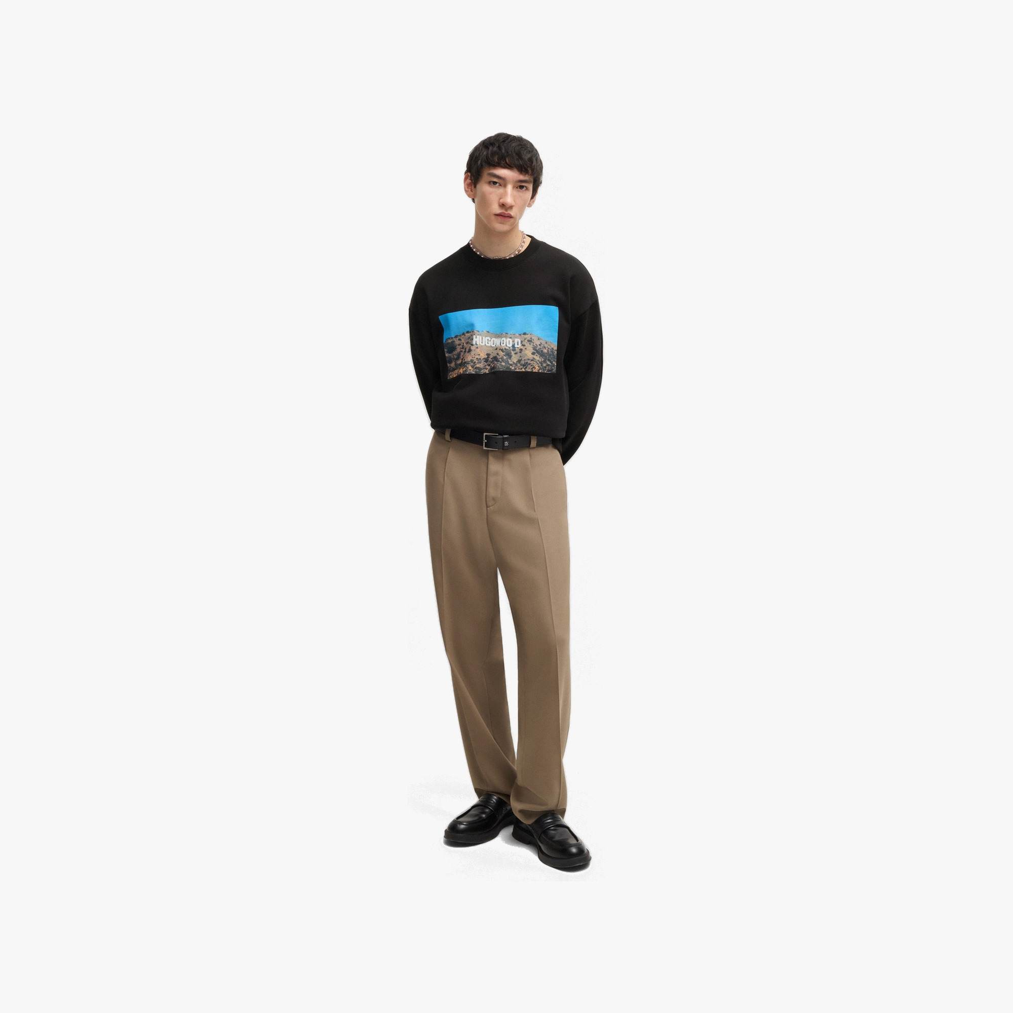Hugowood' Print Terry Sweatshirt
