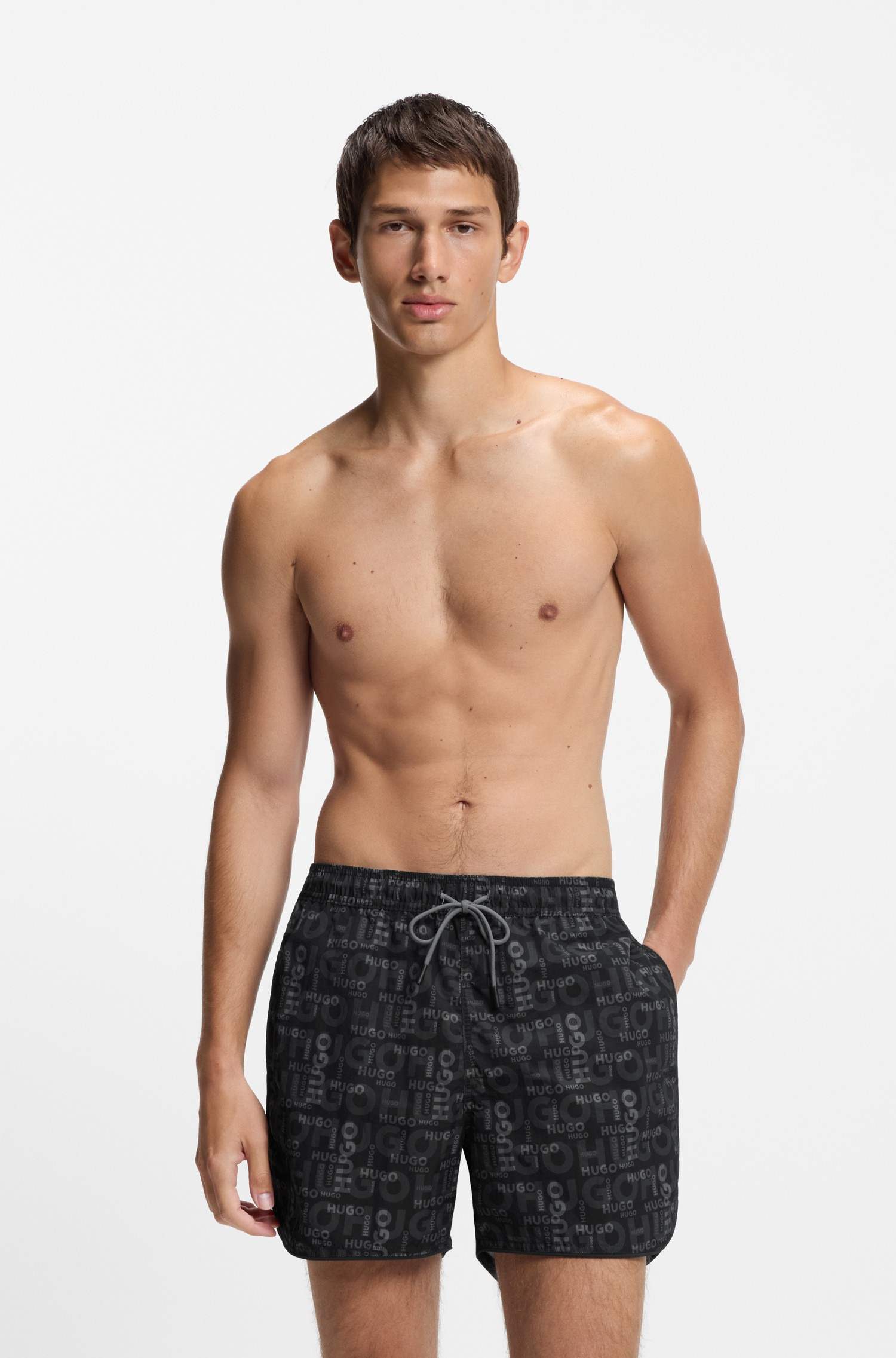 All-Over Print Swim Shorts