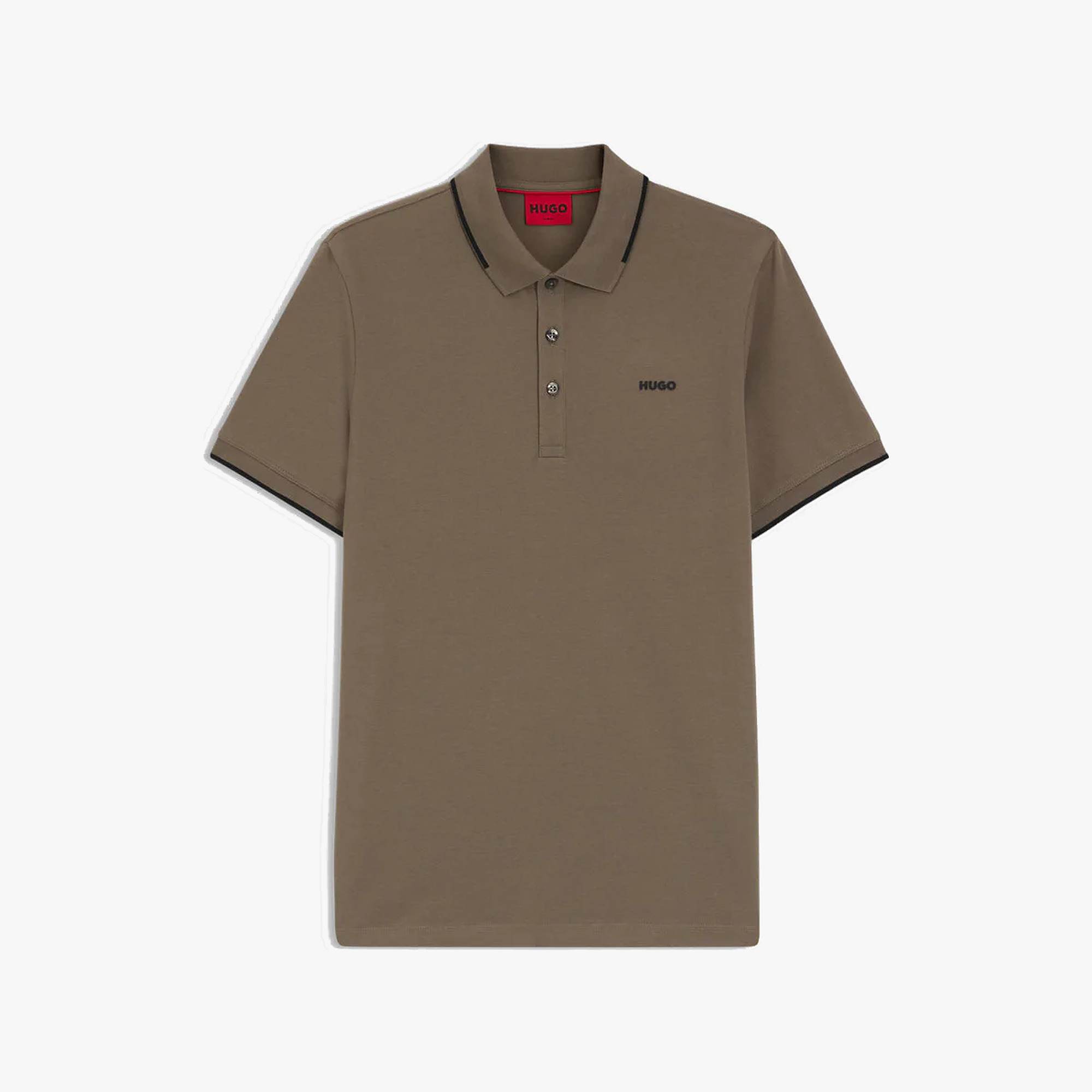 Embroidered-Logo Slim-Fit Polo Shirt In Stretch Cotton