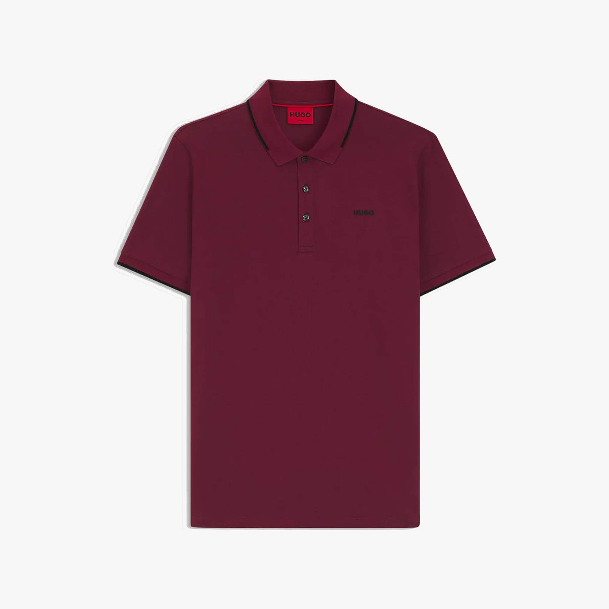 Embroidered-Logo Slim-Fit Polo Shirt In Stretch Cotton