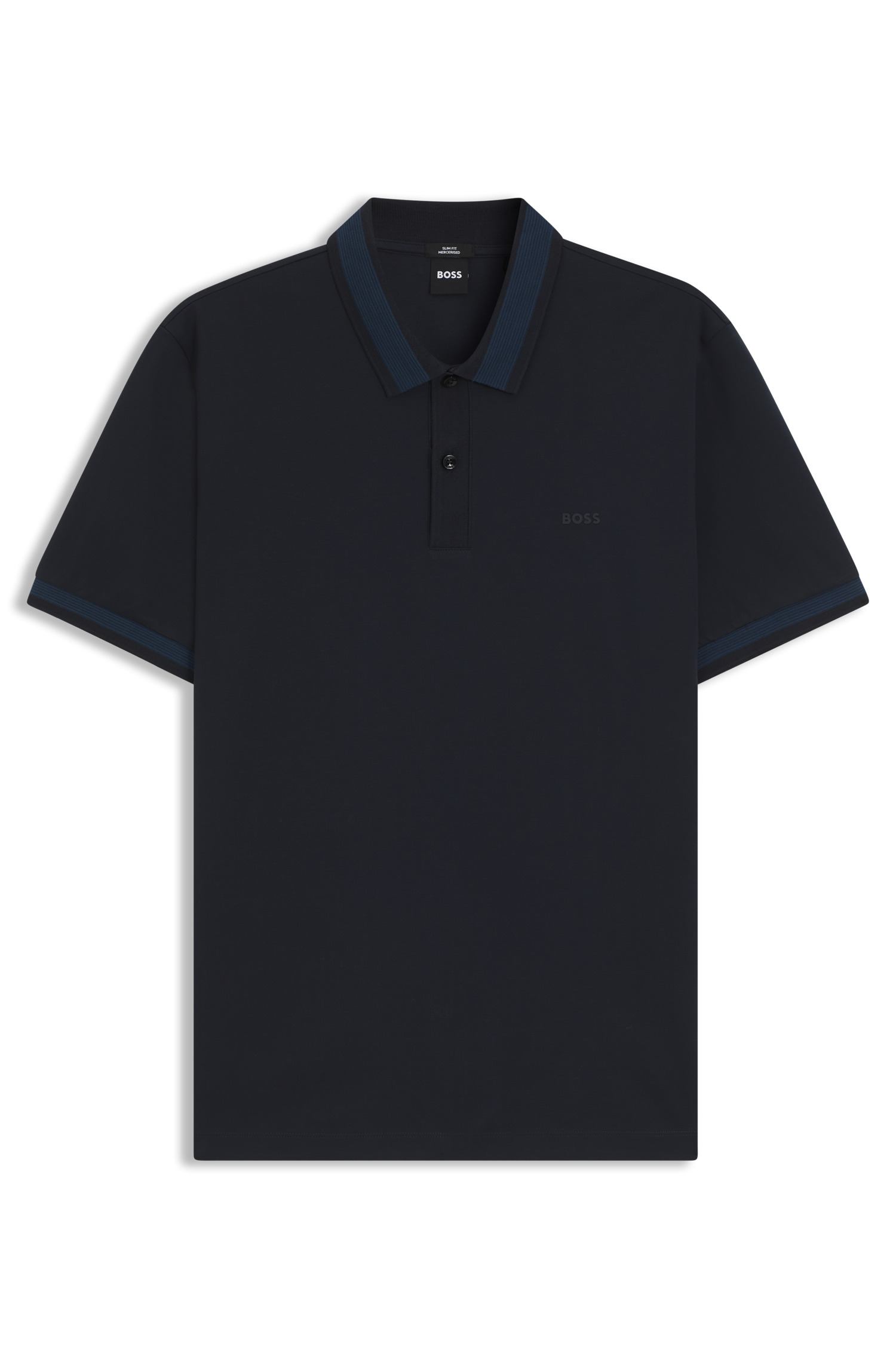 Structured Trim Mercerised Cotton Polo