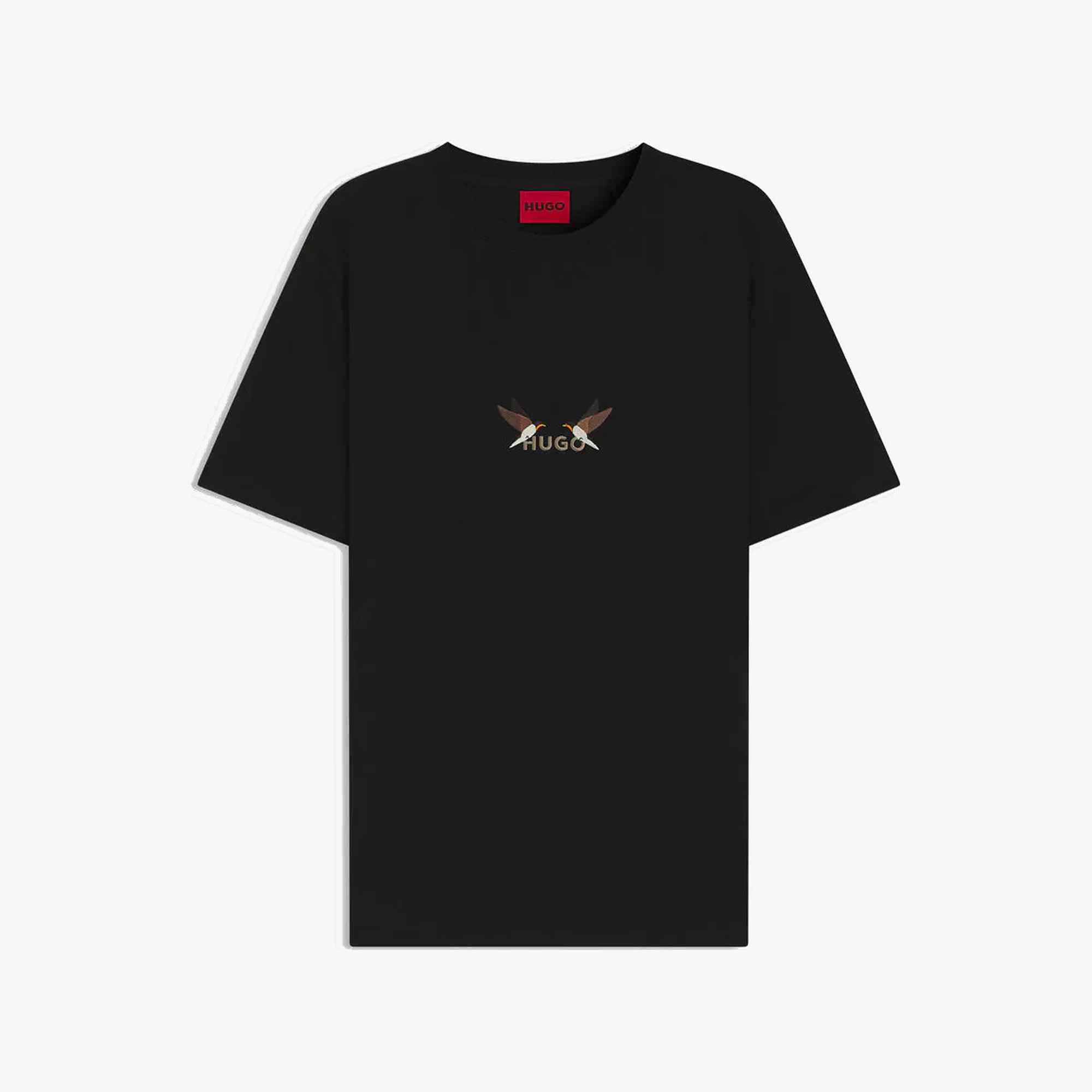 Cotton-Jersey T-Shirt With Embroidered Logo Artwork