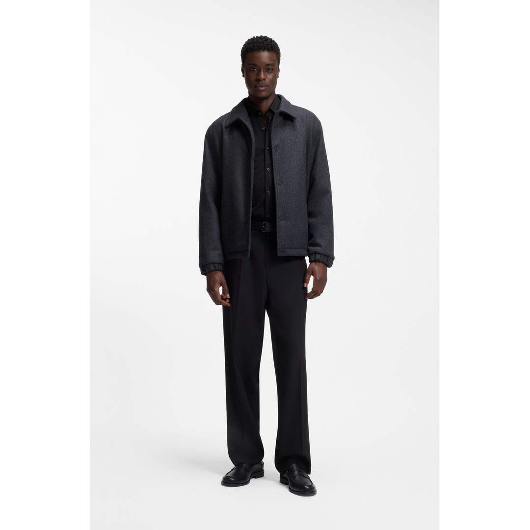 Slim-Fit Stretch-Twill Shirt