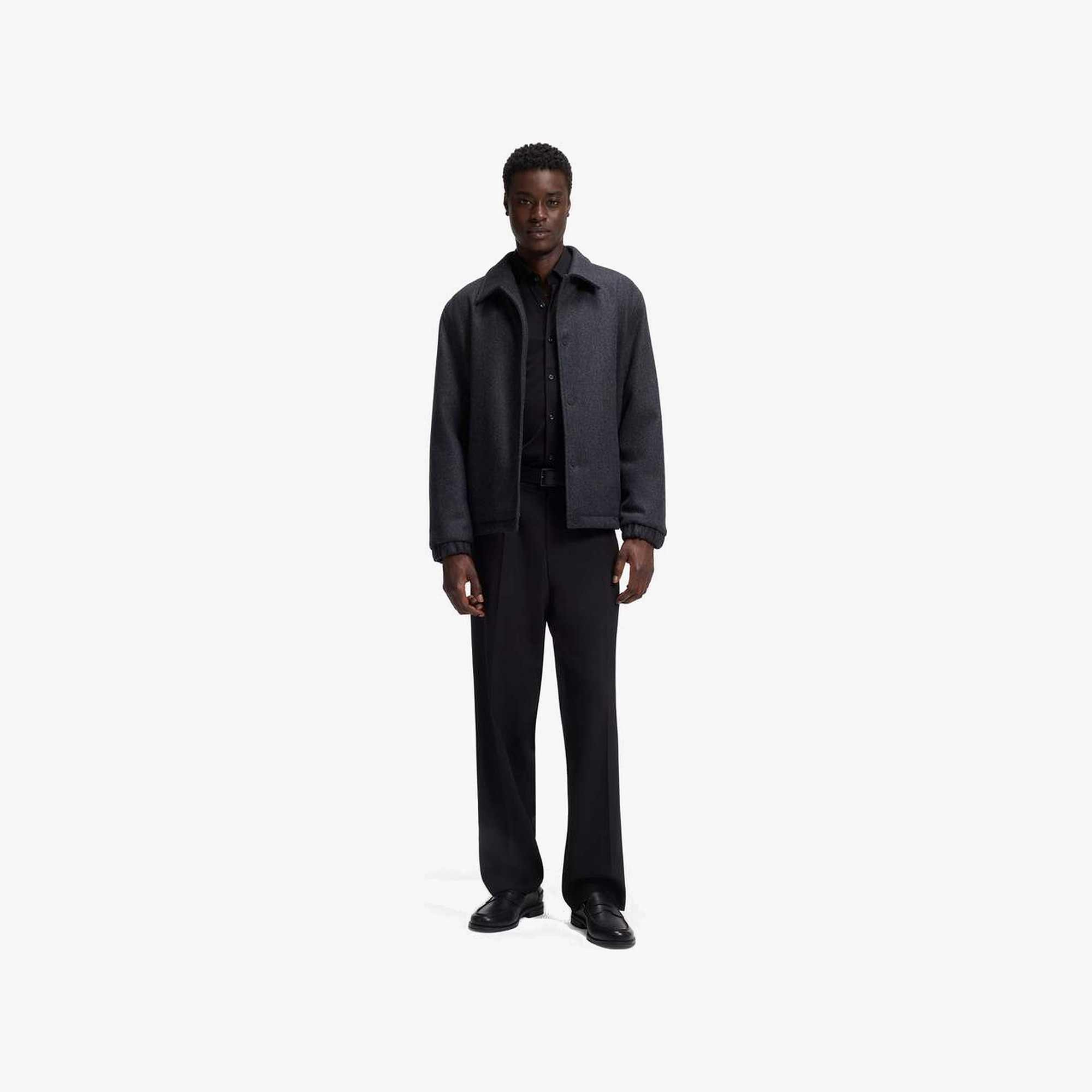 Slim-Fit Stretch-Twill Shirt
