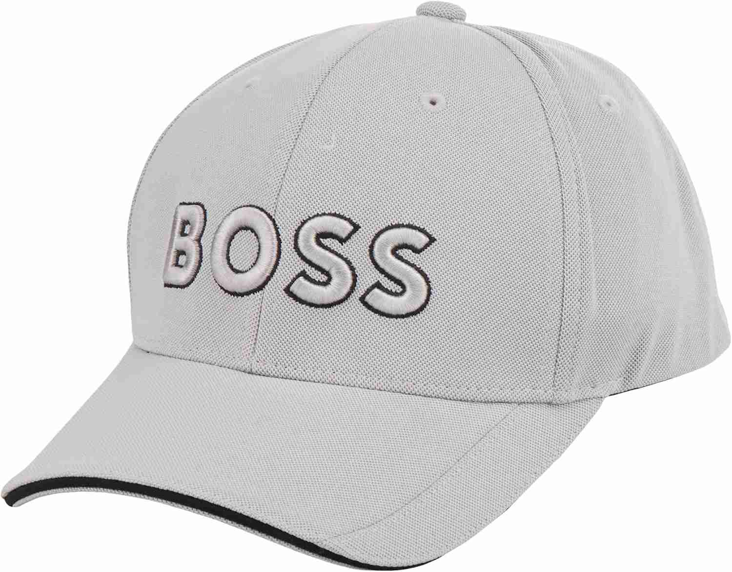 Kitted-Pique Siz-Panel Cap With Embroidered Logo