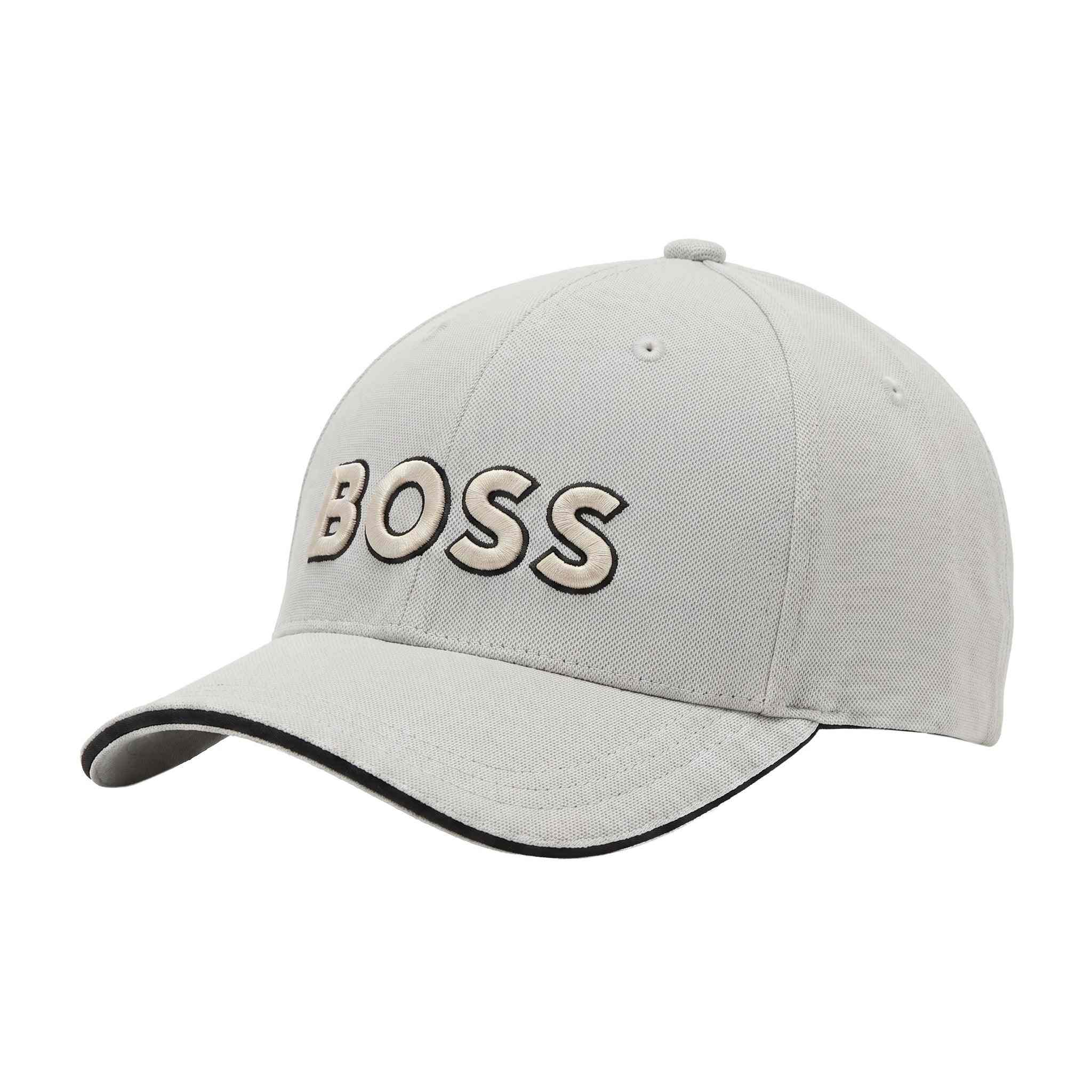Kitted-Pique Siz-Panel Cap With Embroidered Logo
