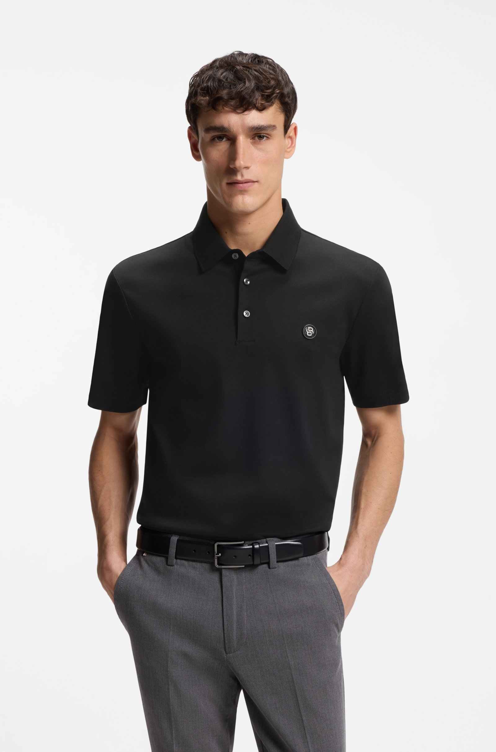 C-Parris B Monogram Polo