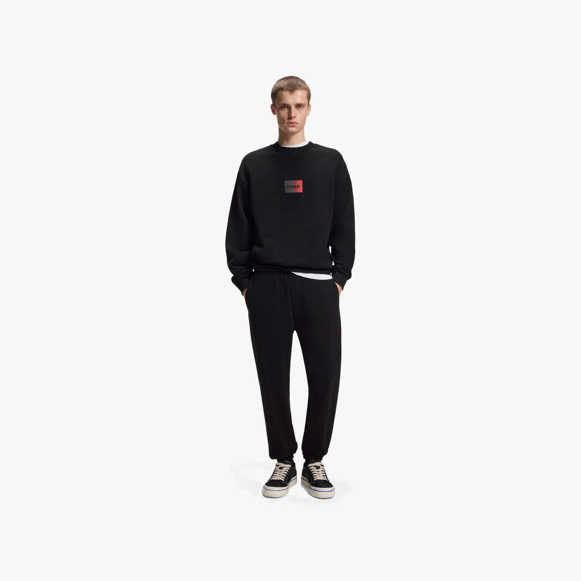 Gradient-Logo Cotton-Terry Tracksuit Bottoms