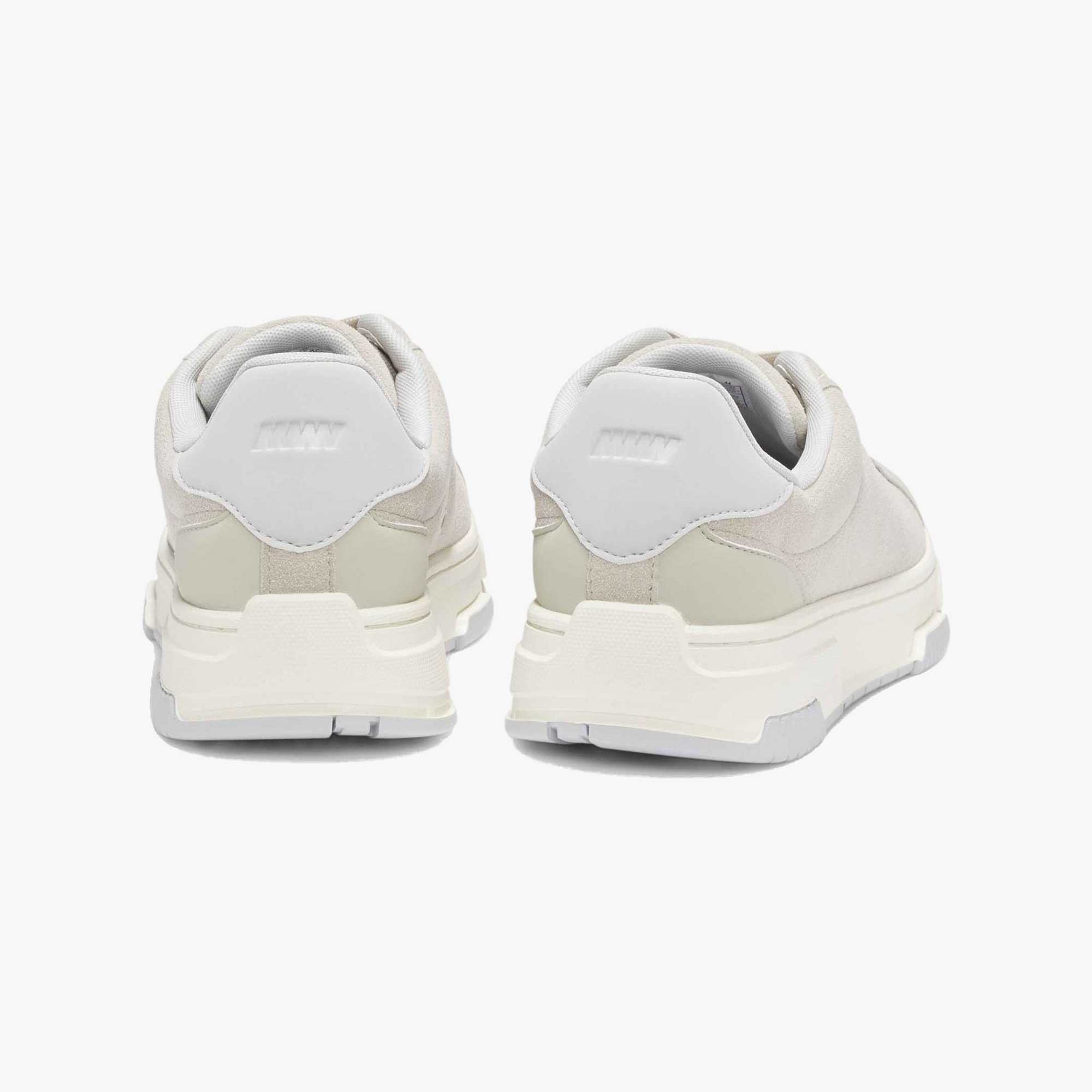 Faux-Suede Low-Top Trainers