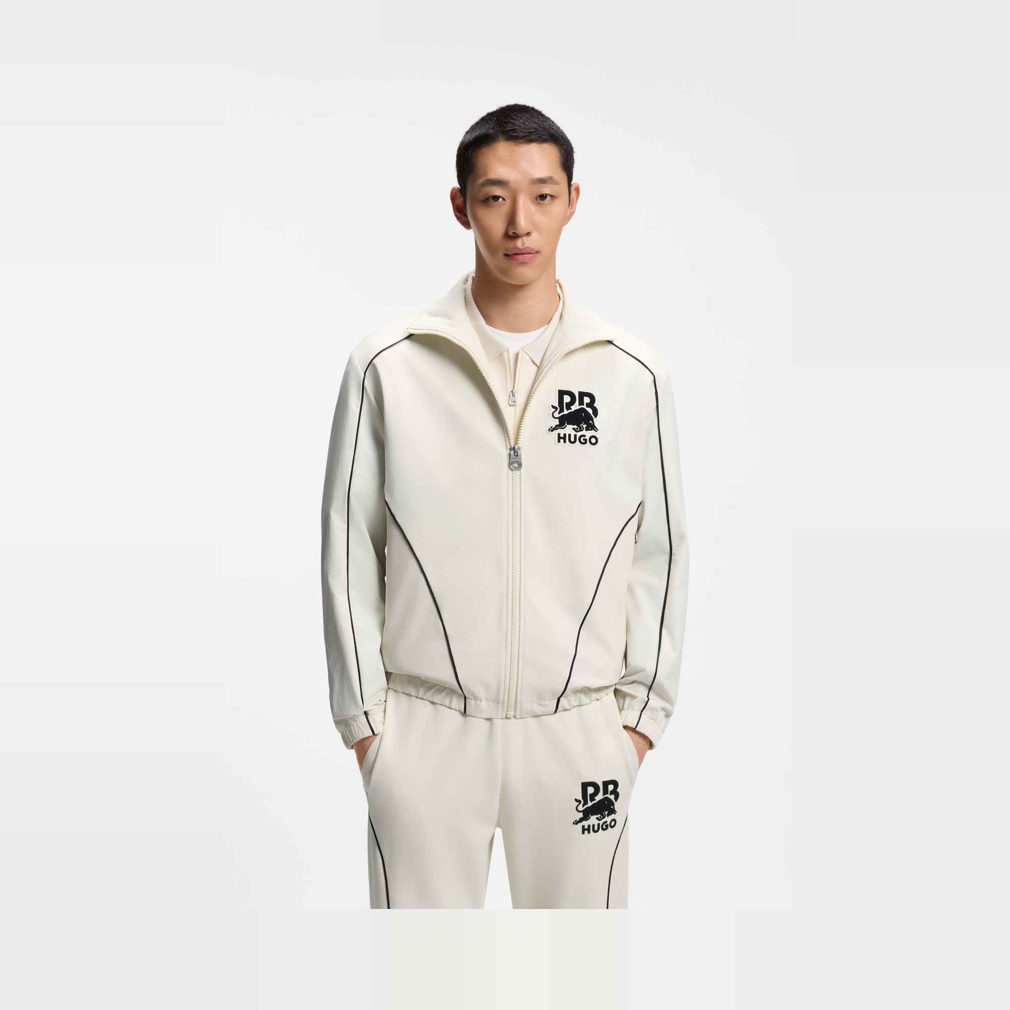 HUGO x RB Zip-Up Twill Jacket