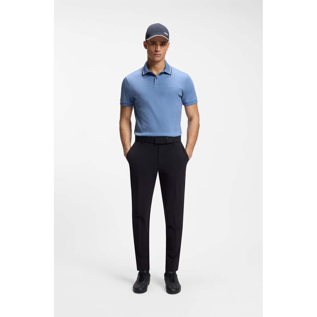 Paddy Slim-Fit Interlock-Cotton Polo Shirt