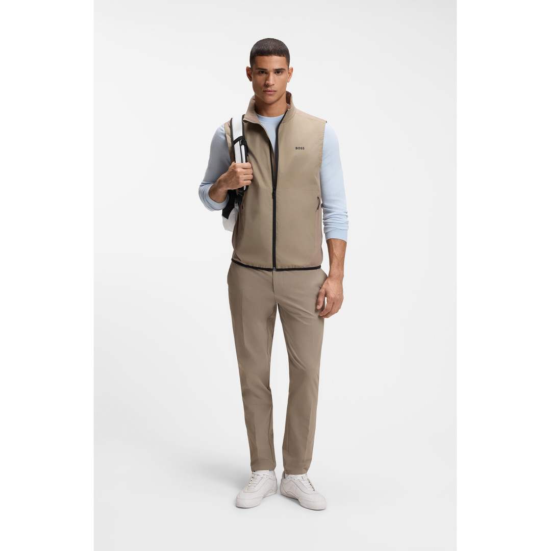Cotton-Blend Sweater with Bodymapping Structure
