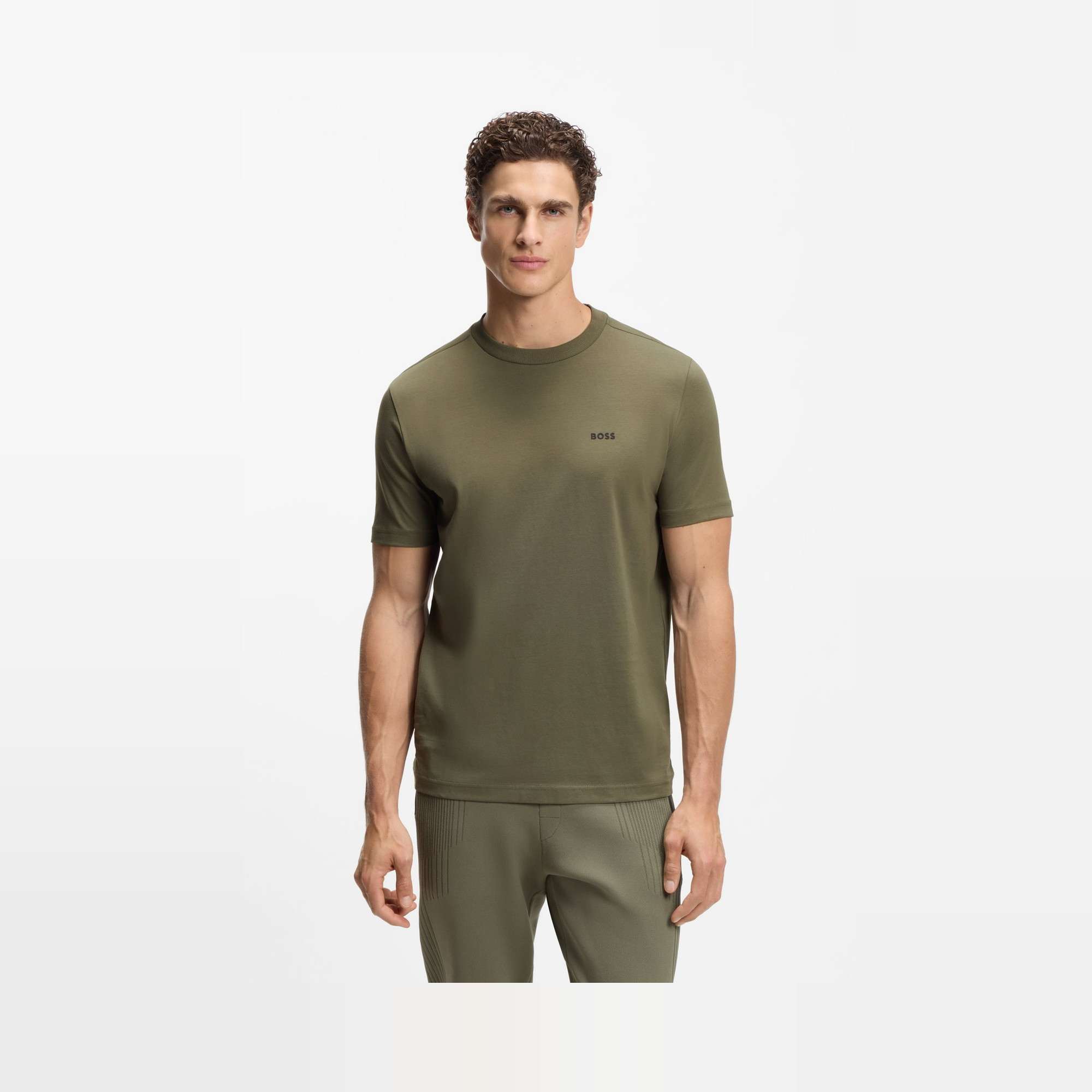 Stretch-Cotton Crew-Neck T-Shirt