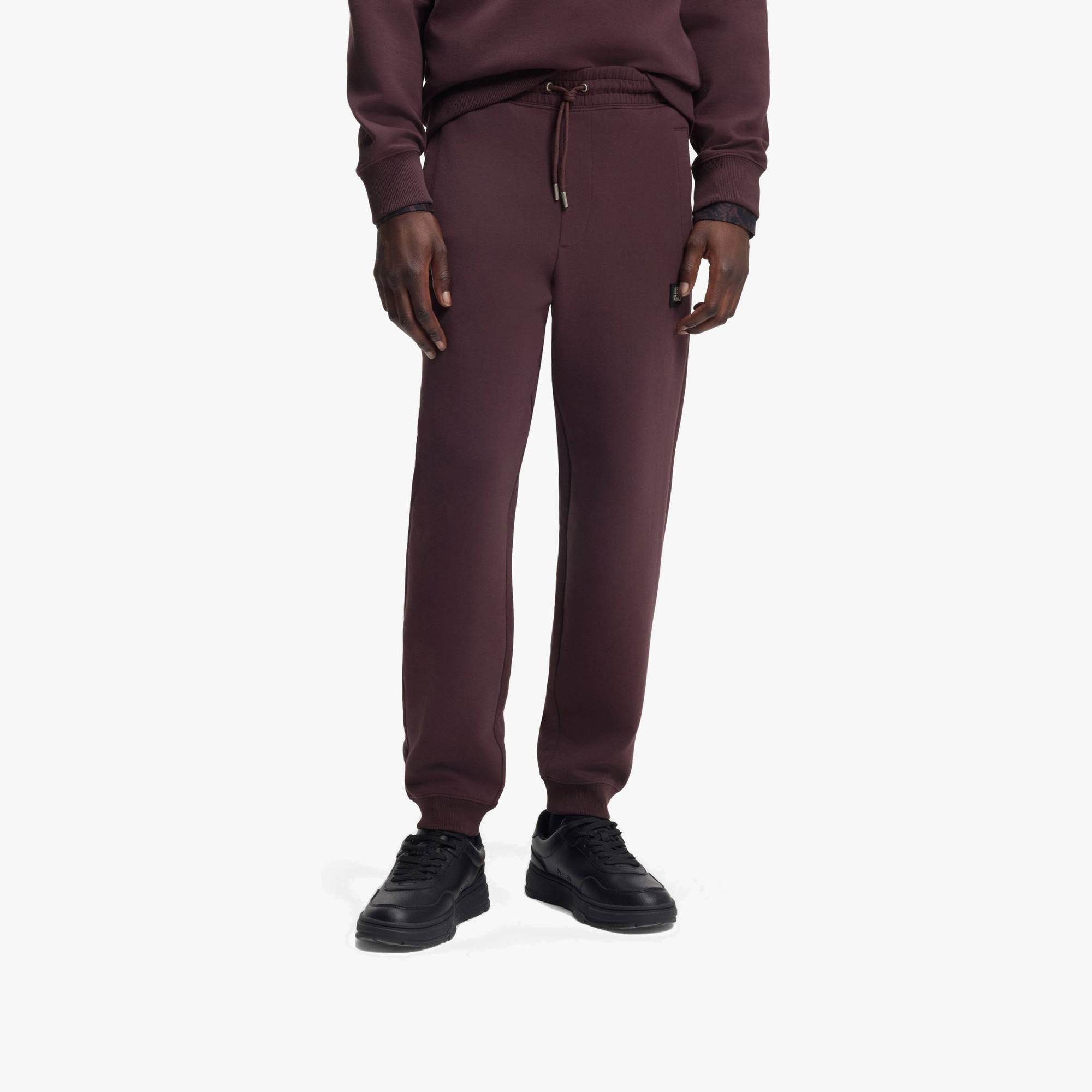 Relaxed-Fit Cotton-Blend Tracksuit Bottoms