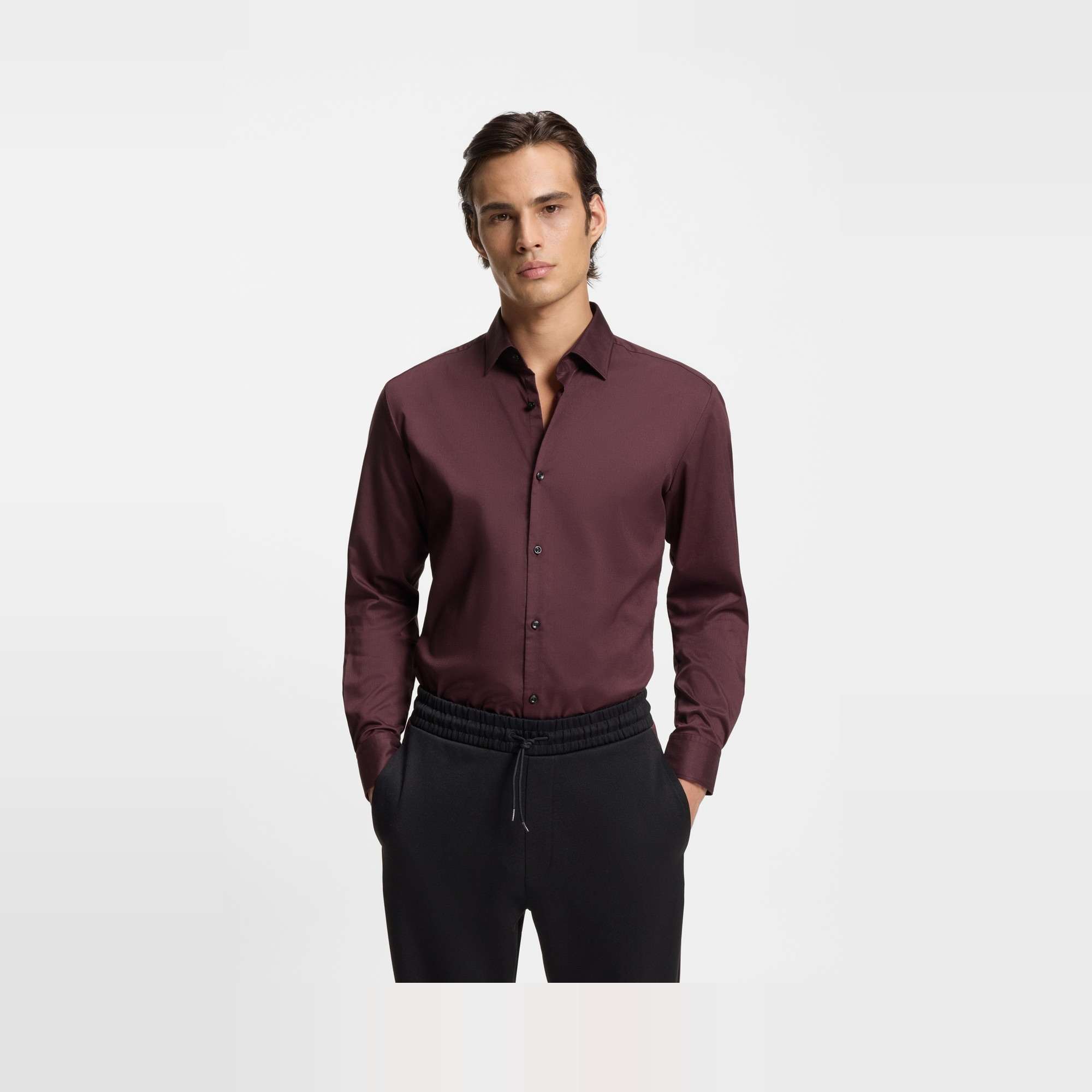 Slim-Fit Stretch Shirt
