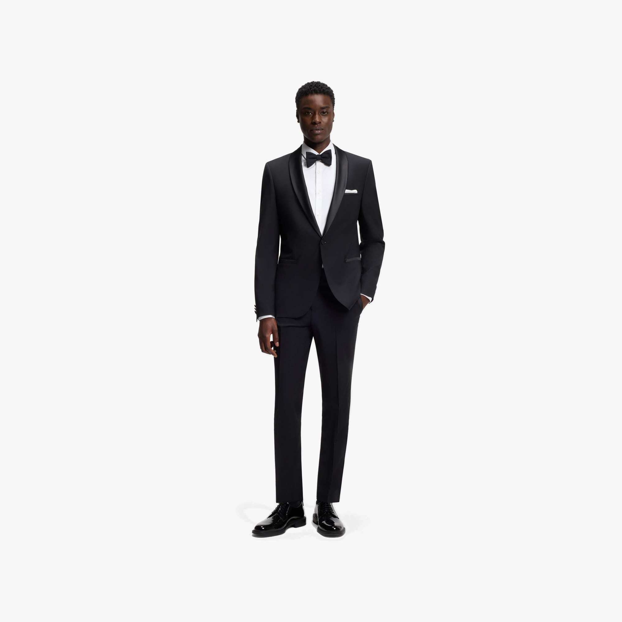 Slim-Fit Stretch-Cotton Shirt with Double Cuffs