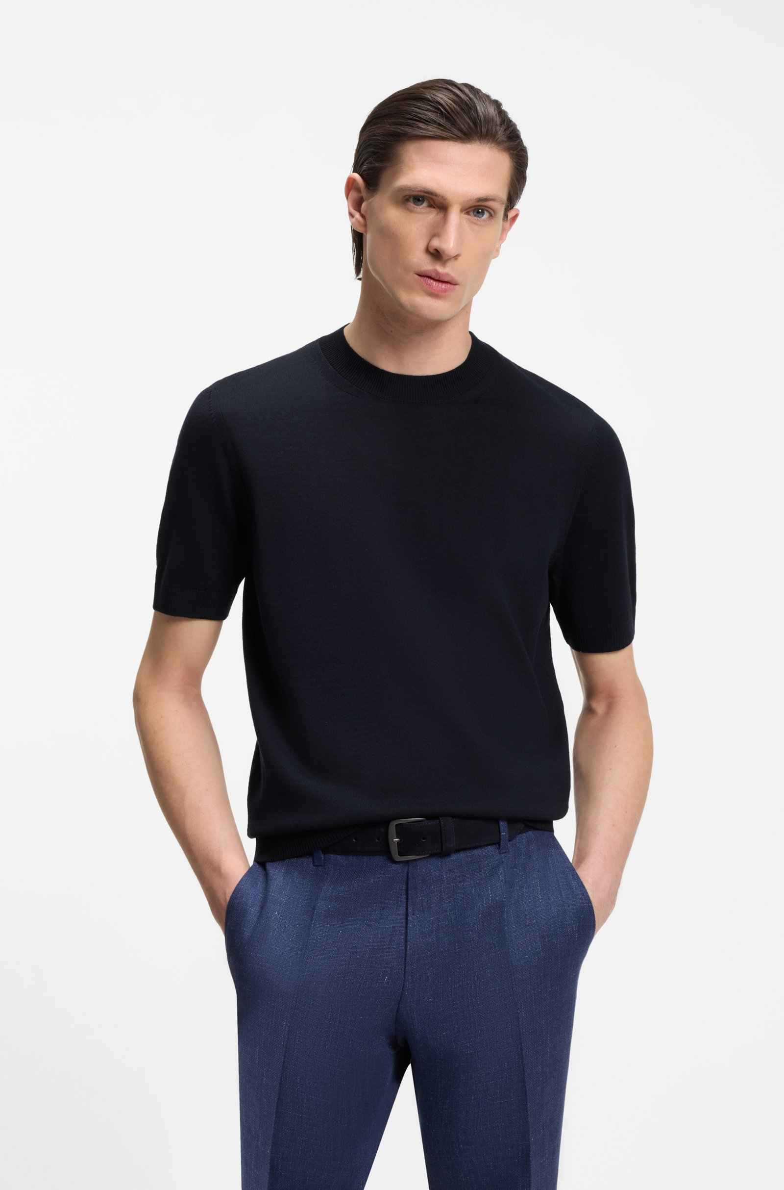 Virgin Wool H-Umauro T-Shirt