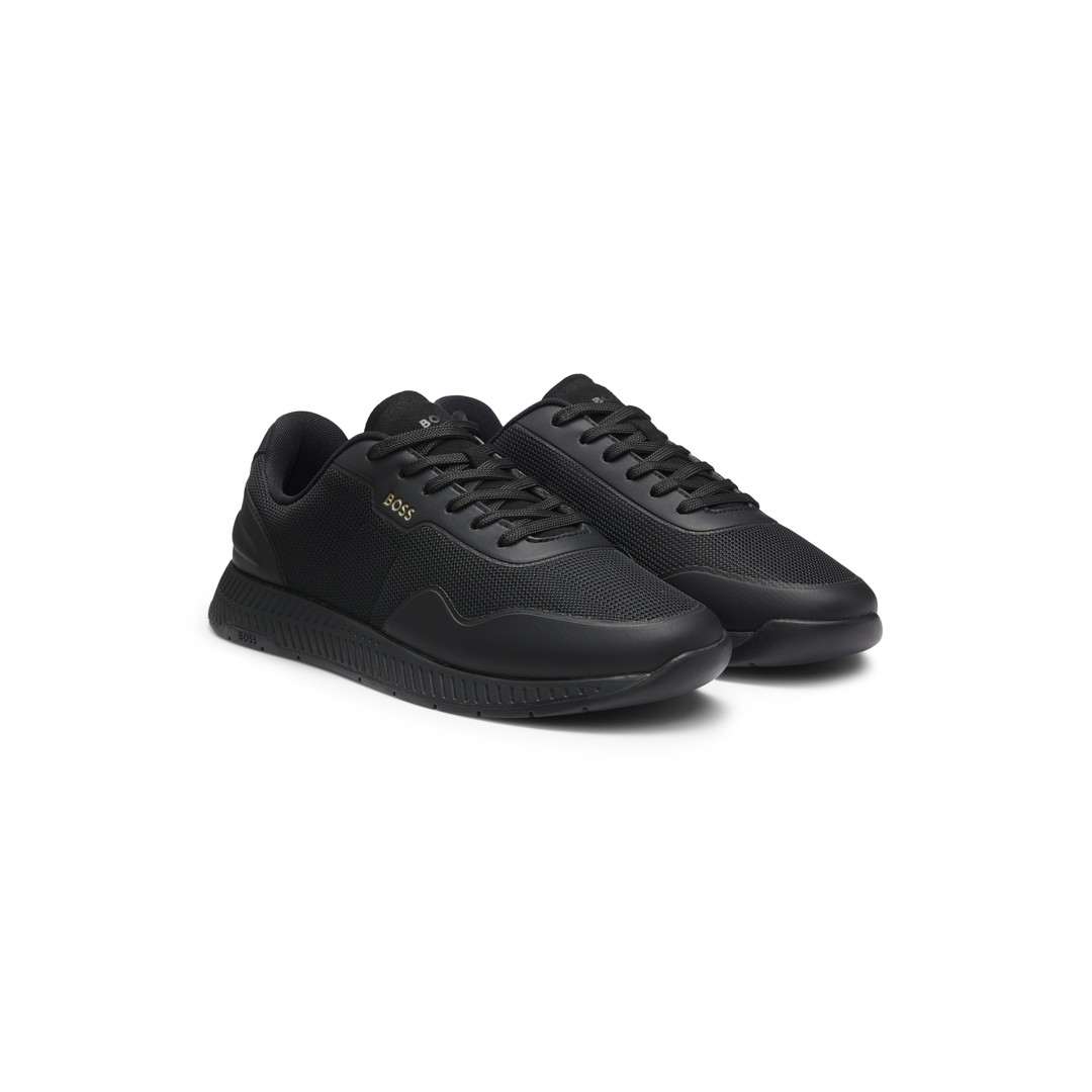 Mesh Running Trainers with Smooth Trims