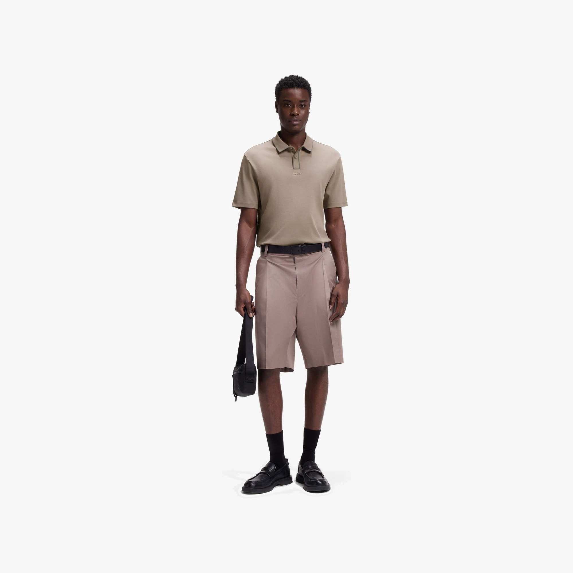 Contrast-Tipped Cotton Polo Shirt
