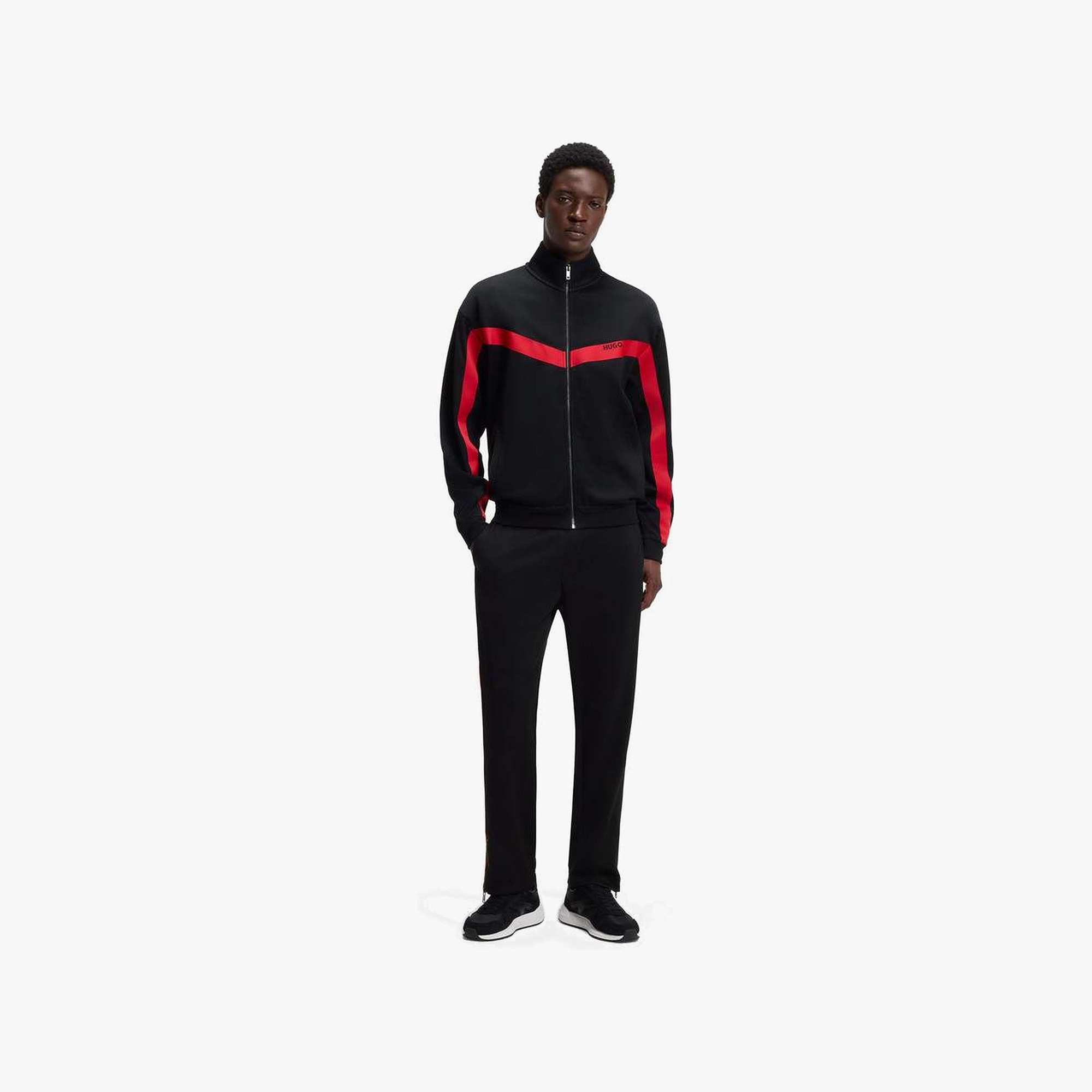 Relaxed-Fit Zip-Up Sweatshirt