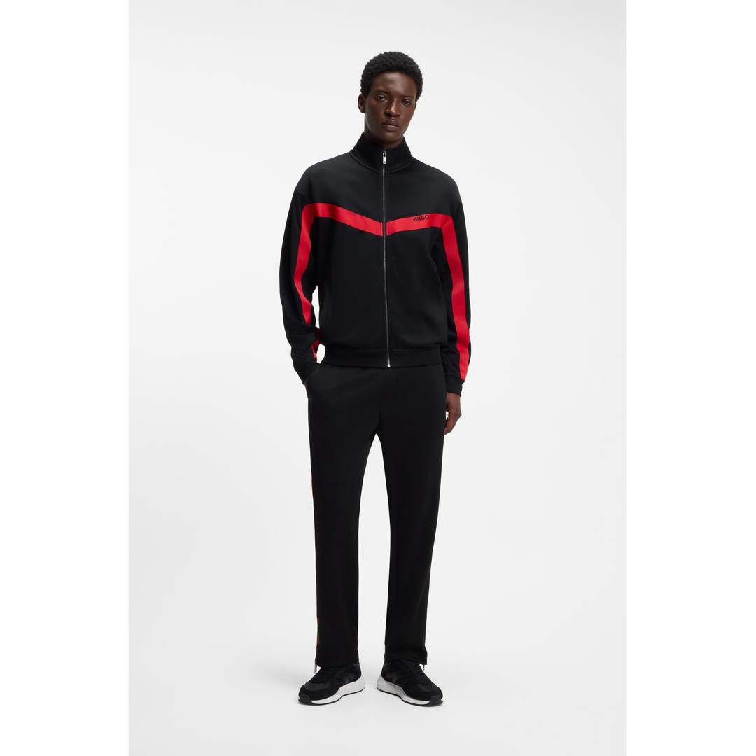 Relaxed-Fit Zip-Up Sweatshirt