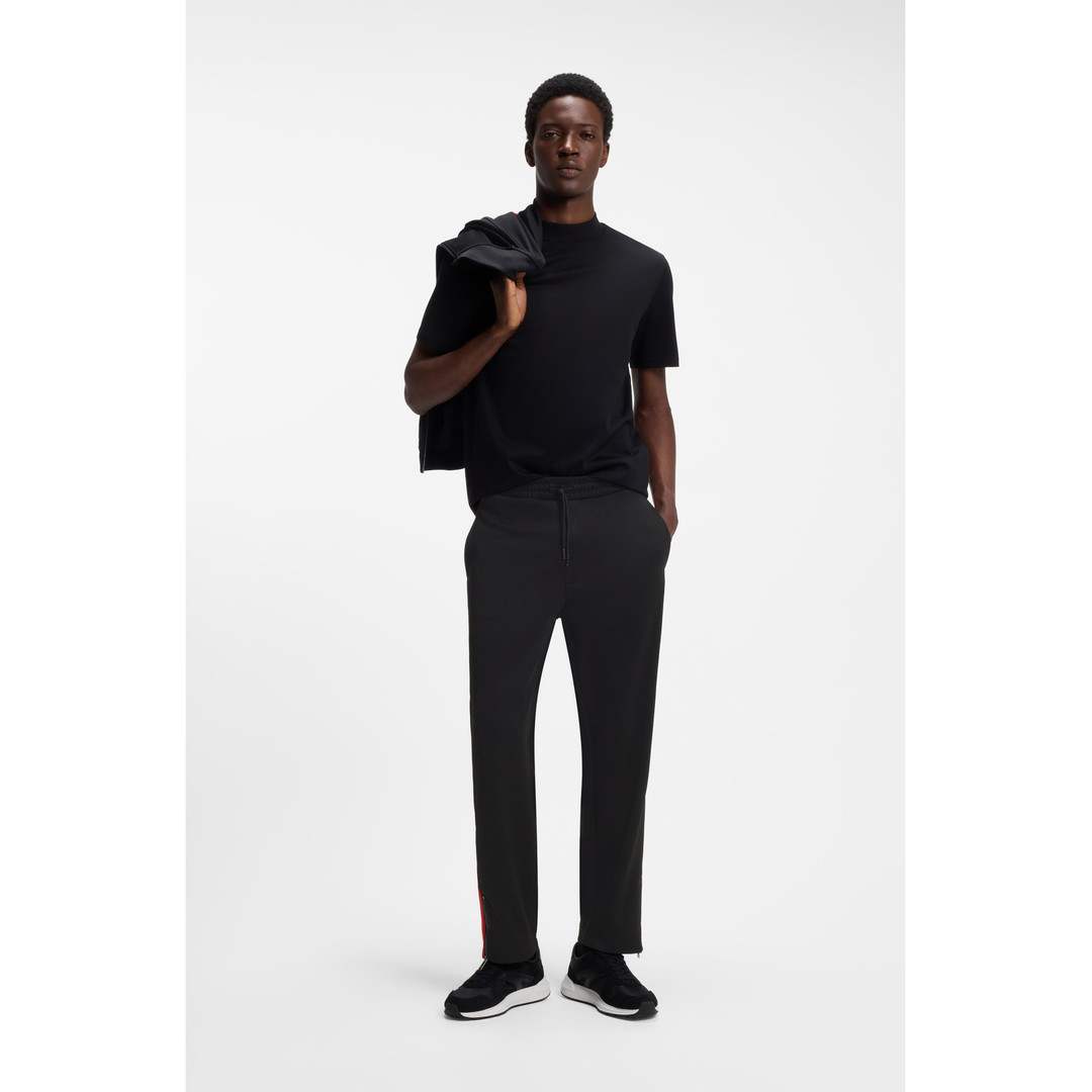 Relaxed-Fit Tracksuit Bottoms with Logo Tape