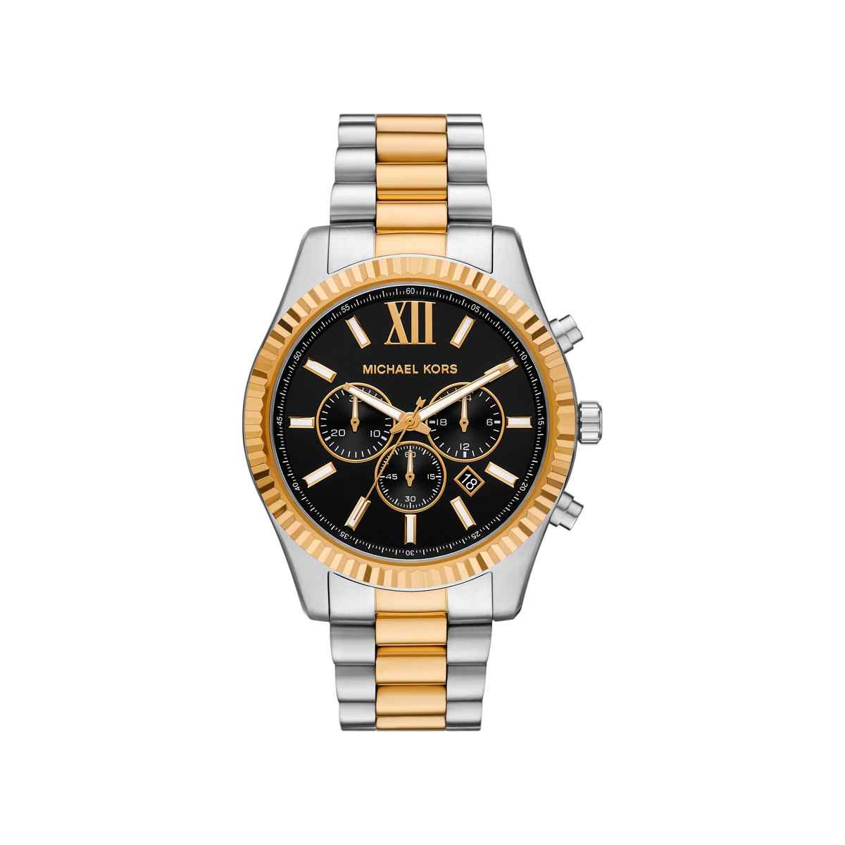 Michael Kors Oversized Lexington Two-Tone Watch