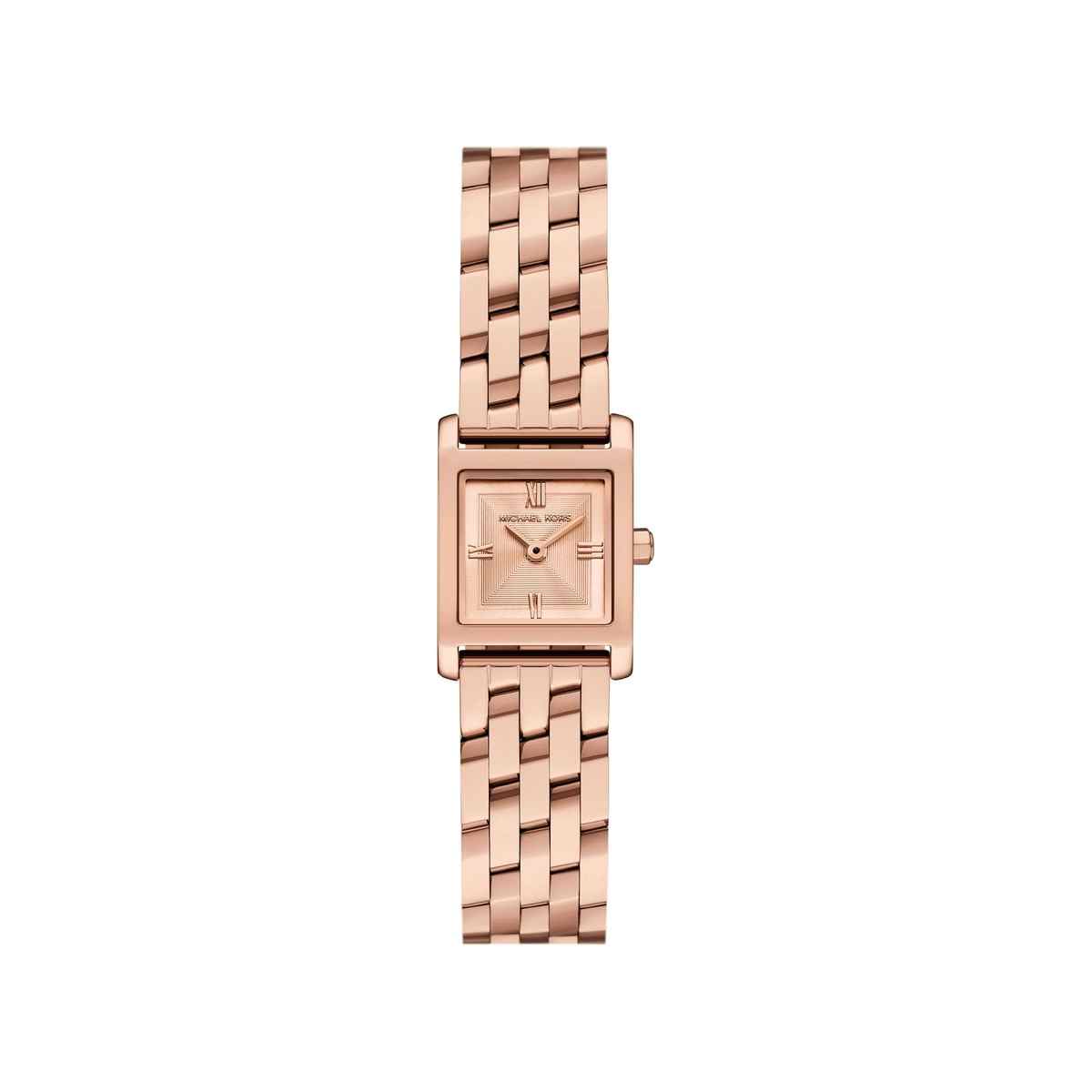 Michael Kors Micro Georgie Rose-Gold Tone Watch