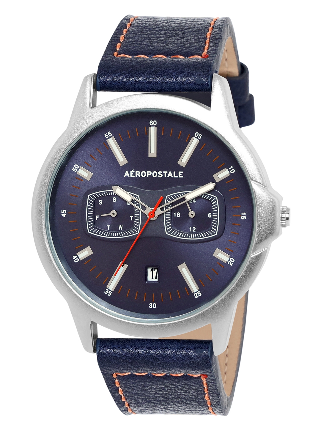Buy Aeropostale AERO_AW_A1 Analogue Watch For Unisex Blue dial Tan PU strap  Online at Best Prices in India - JioMart.