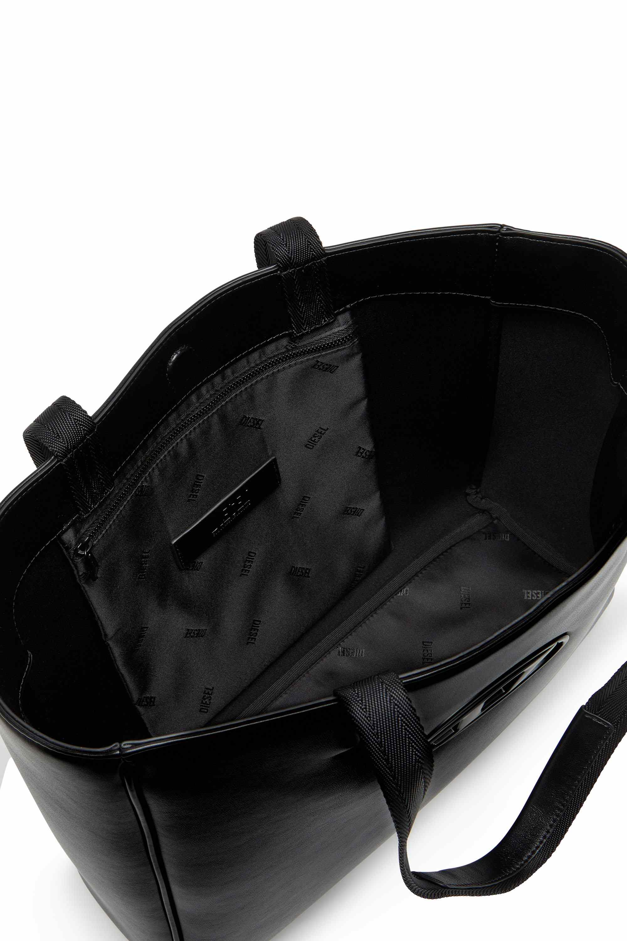 Black Holi-D-Square shopper in bonded neoprene