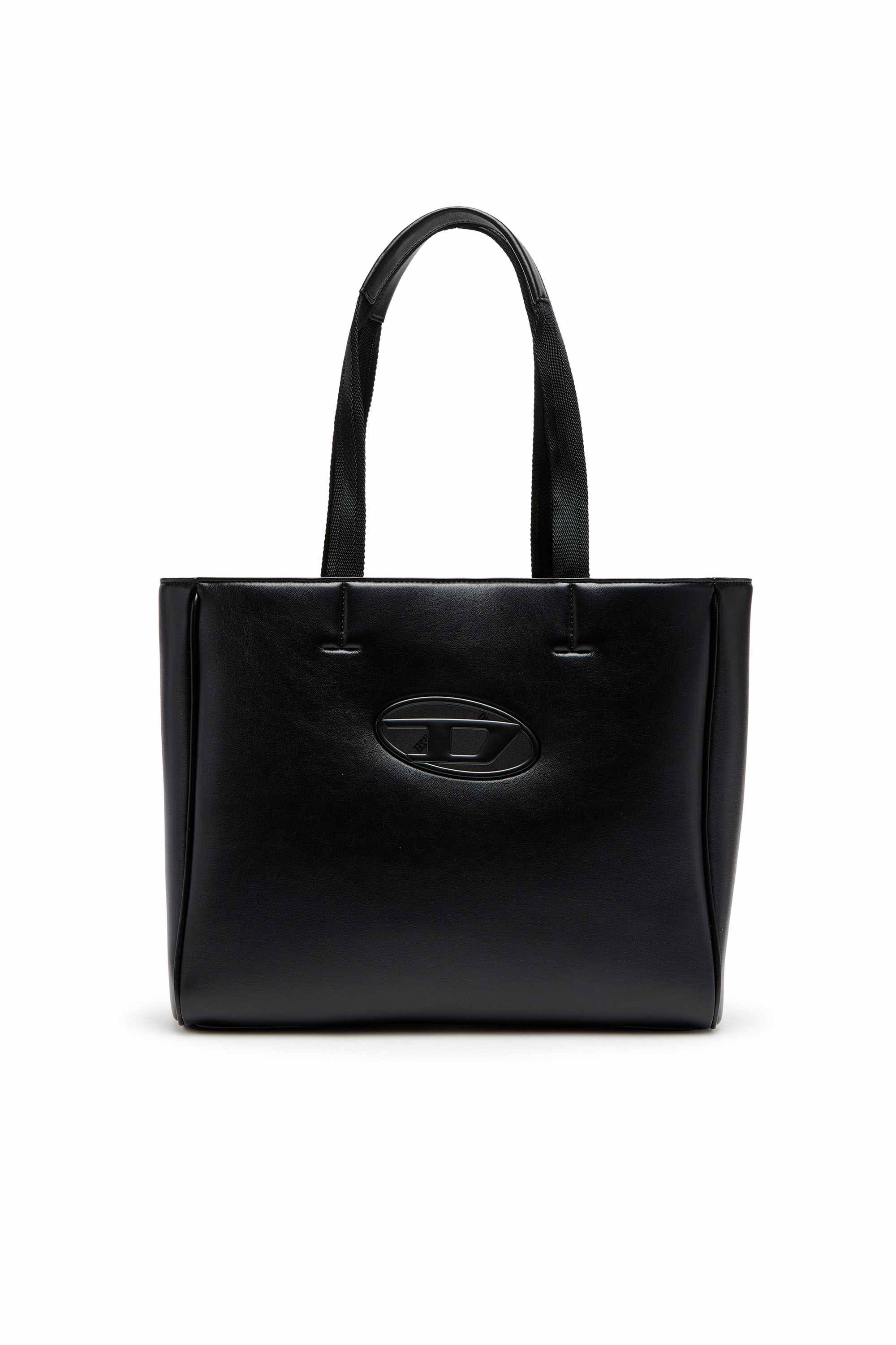 Black Holi-D-Square shopper in bonded neoprene