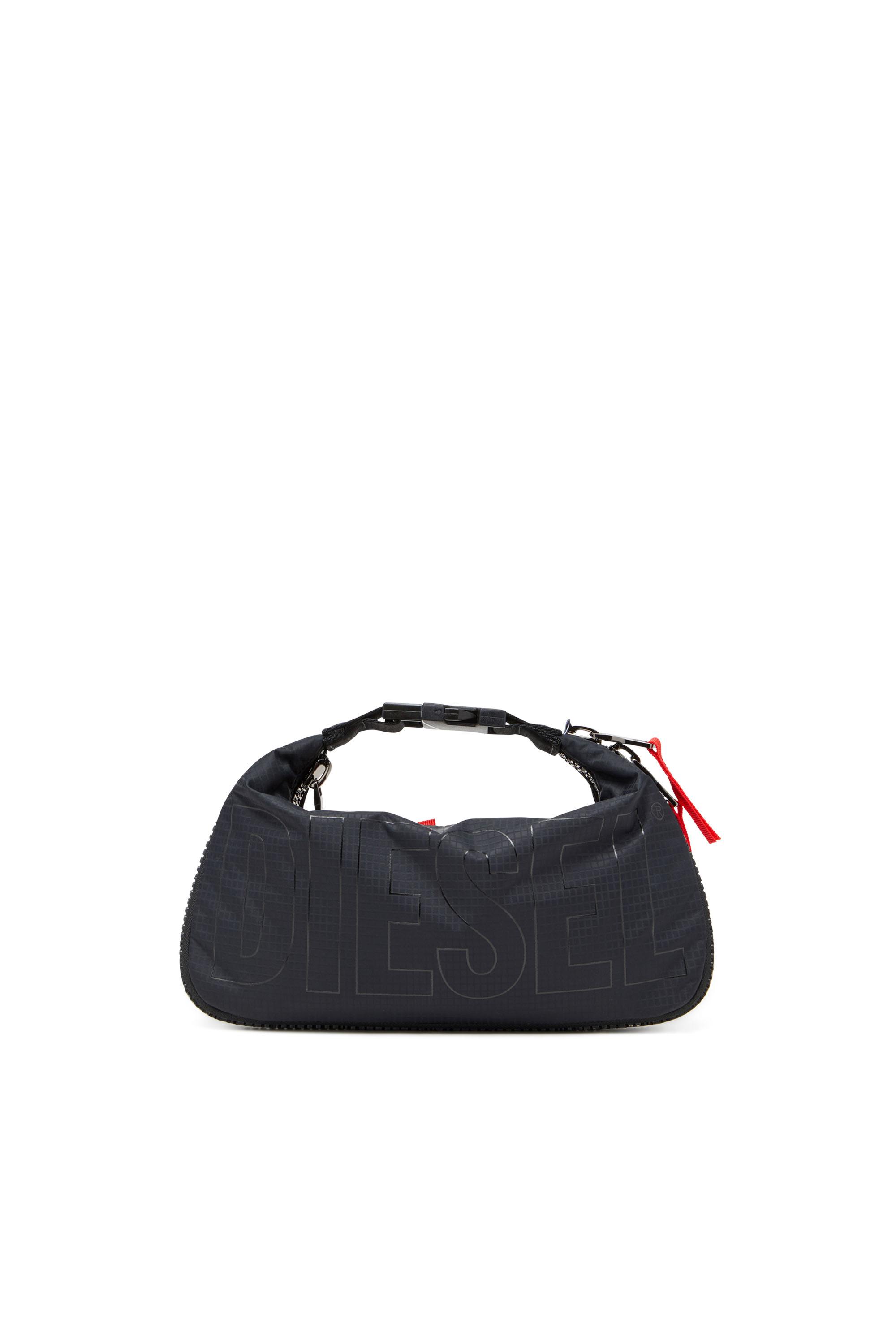 Black Zip-D X-Expandable utilitarian shoulder bag