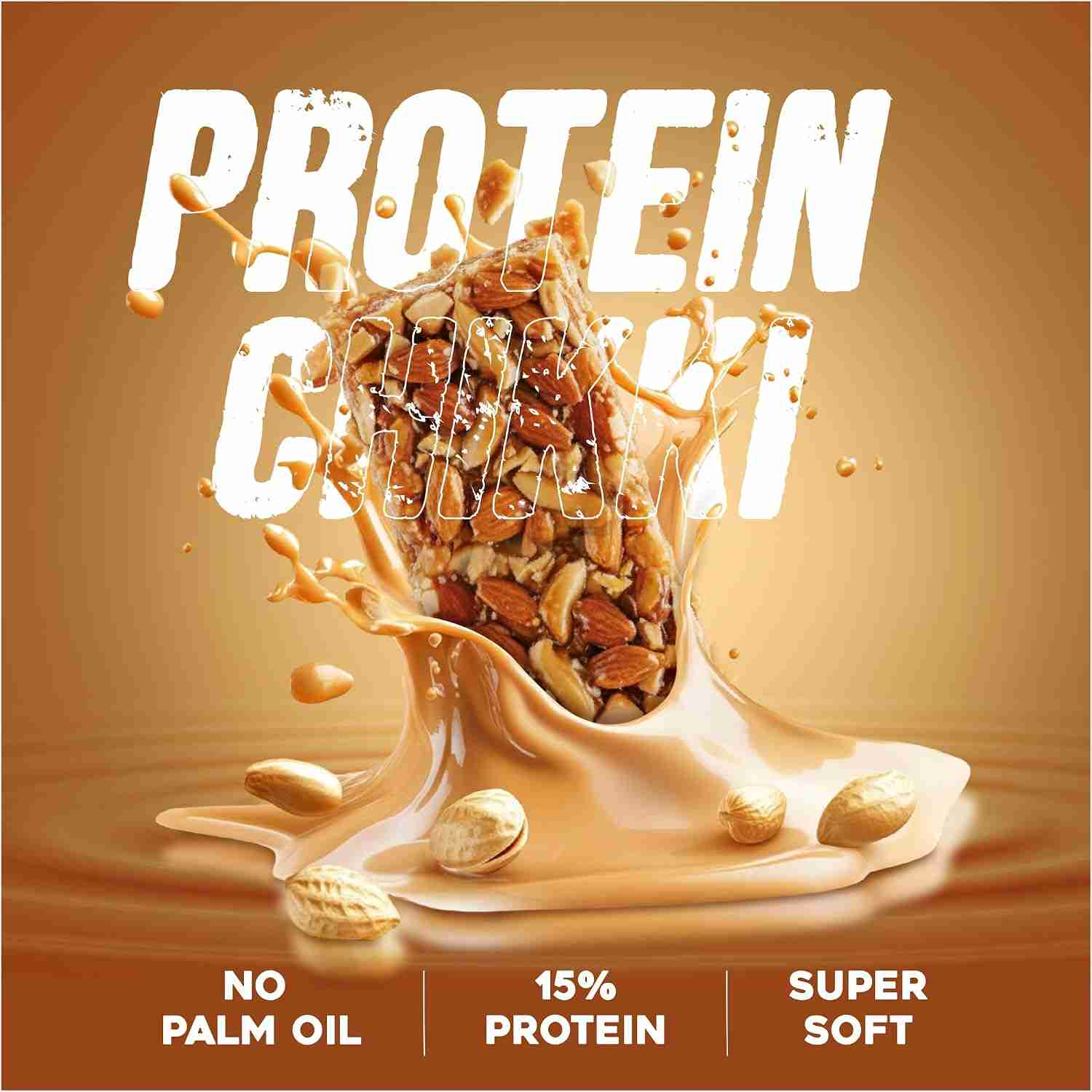 Happilo Almond Peanut Butter Protein Chikki (Happilo, Bengaluru)