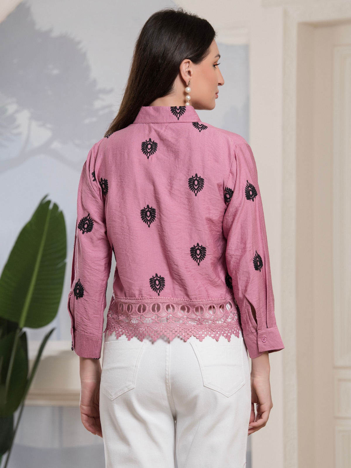 ALBION SMART LADIES PINK TOP