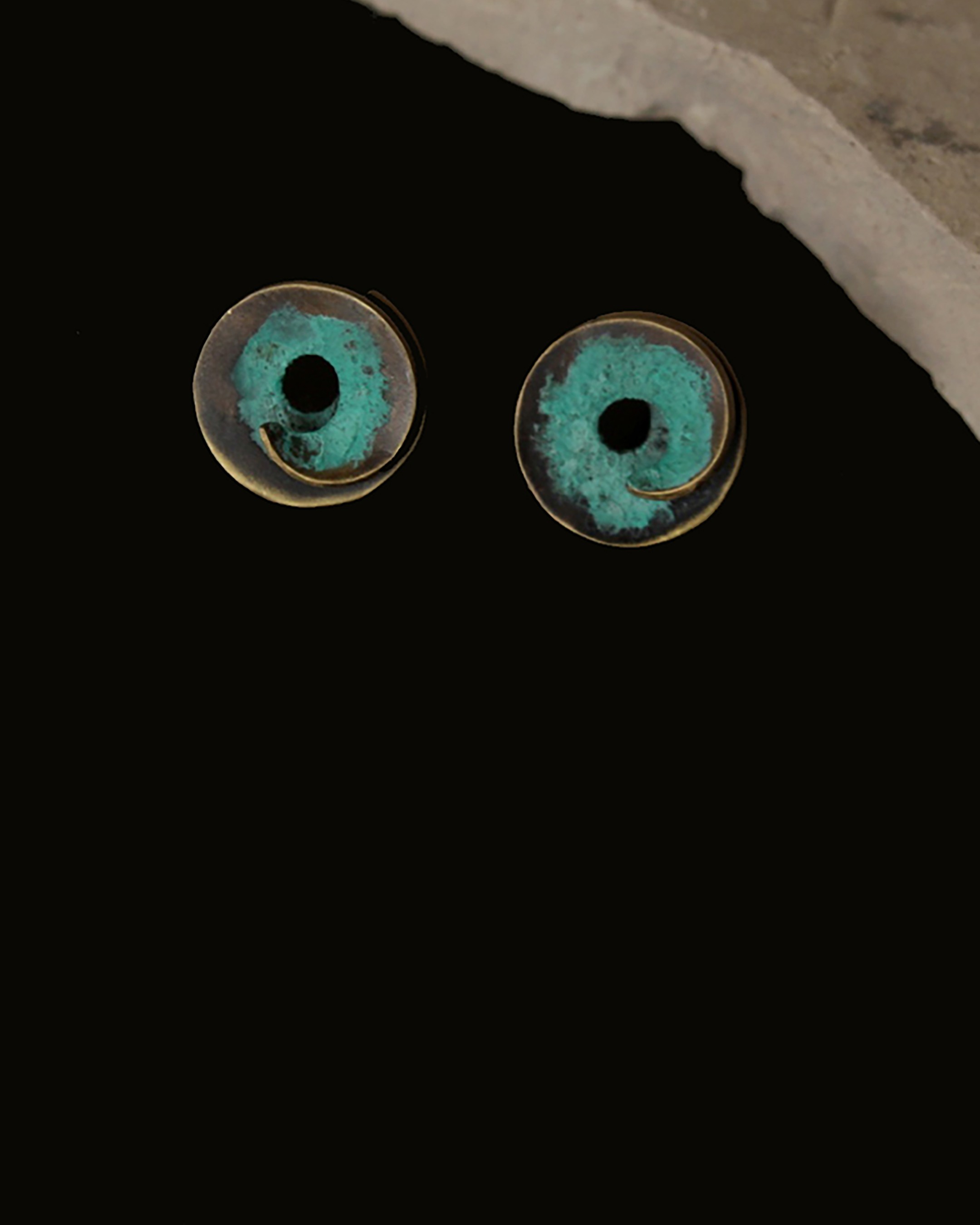 Spiralstuds Teal