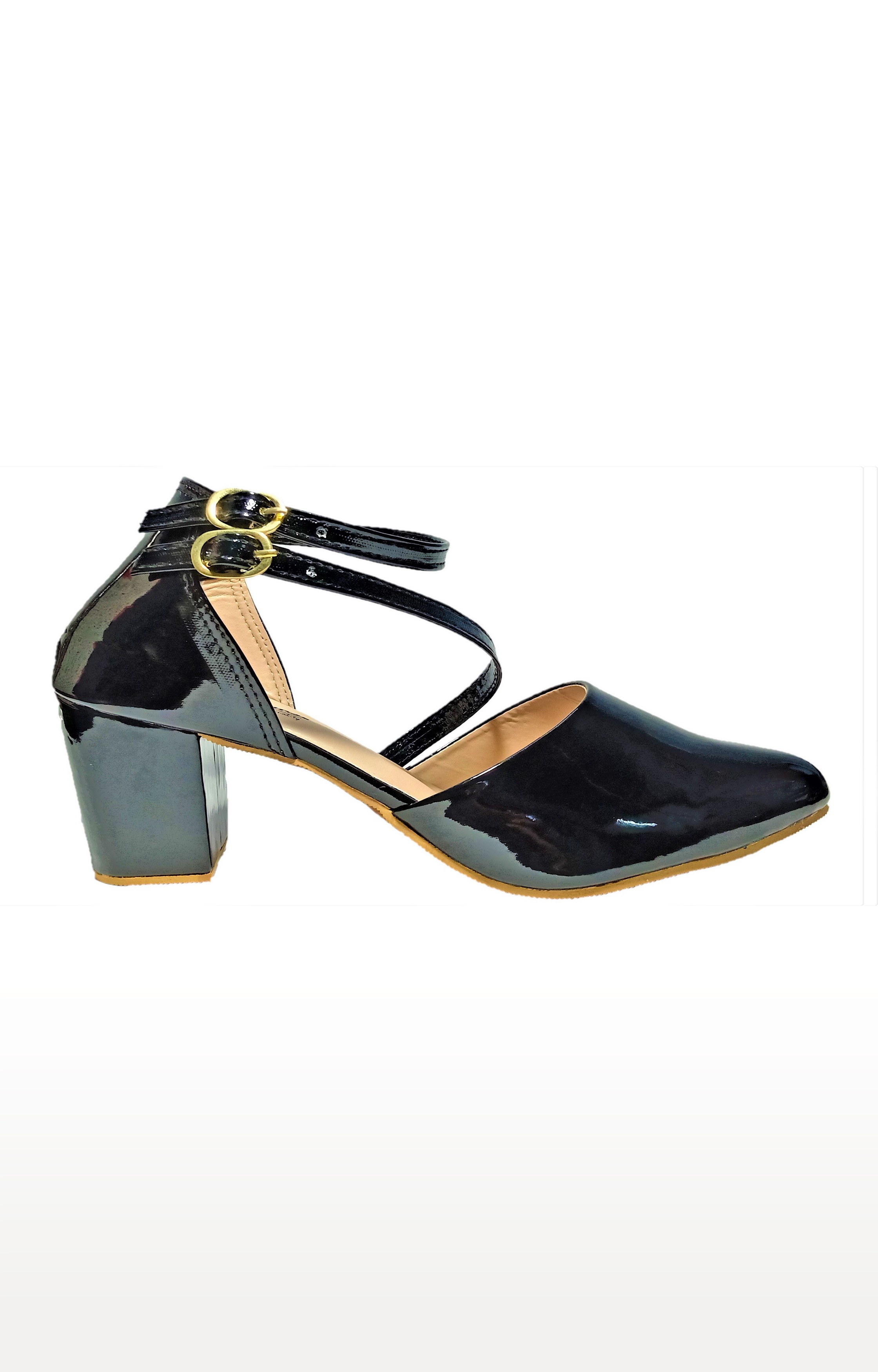 Buckle Block Heel Sandals for Summer Outfits