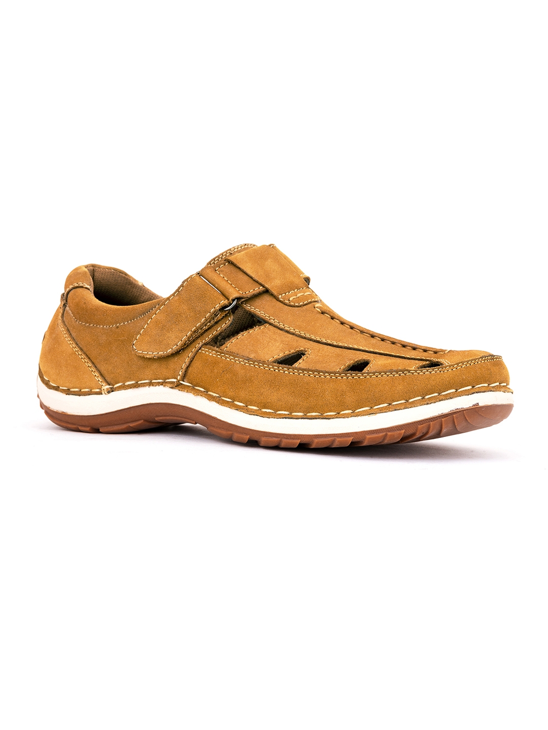 Khadim's 50501650540 British Walkers Mens Casual Slip On Slipper (Brown) in  Chennai at best price by Dharussalam Slippers Mall - Justdial