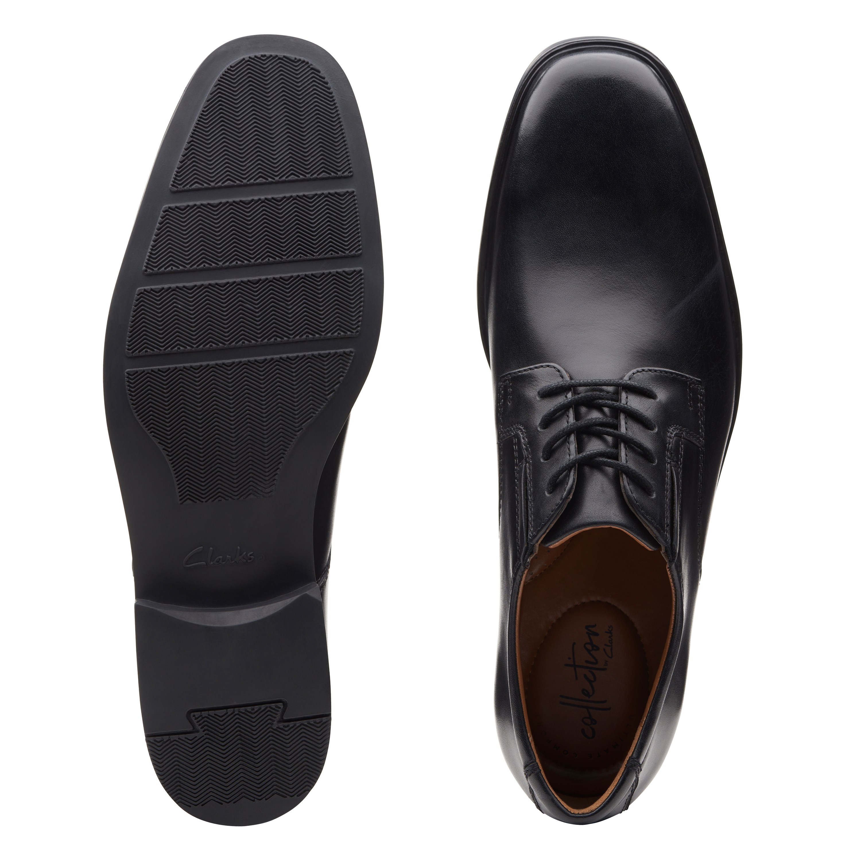 Men's Black Leather Formal Lace-ups