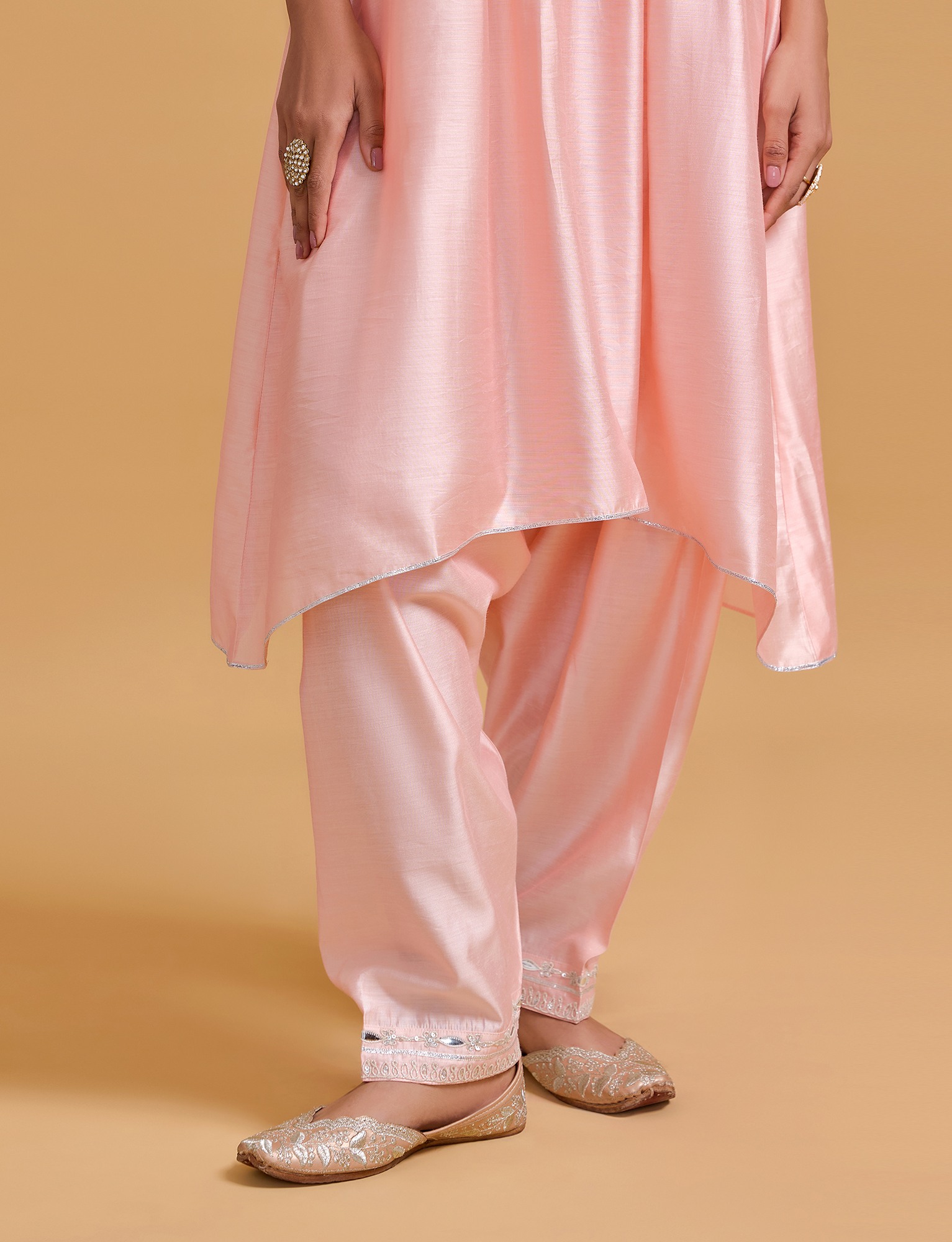 Zeenat Pink Kurta Salwar Set