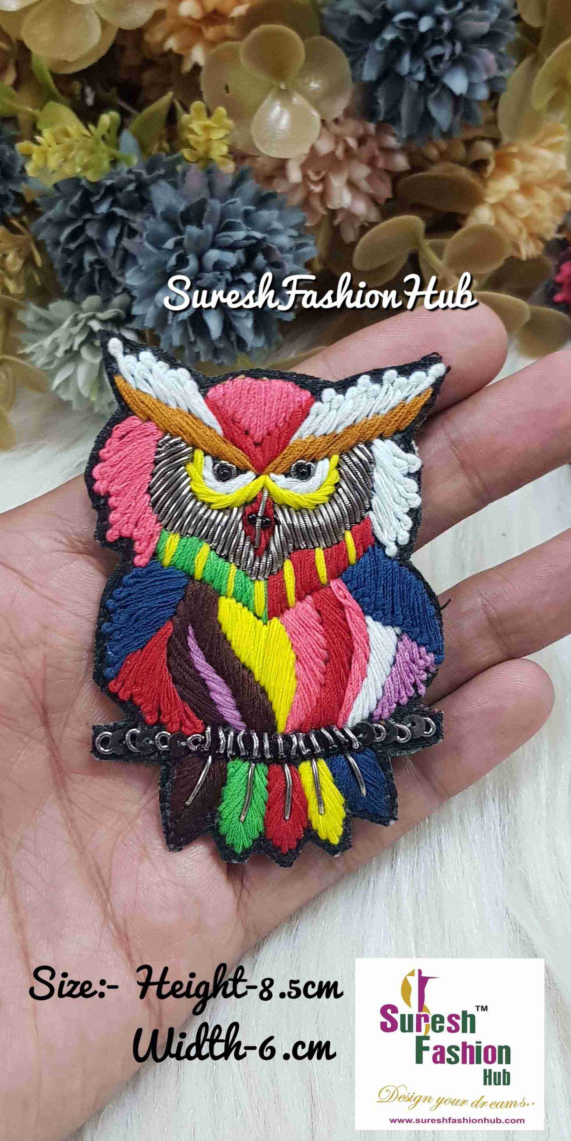 Dreamy Hand Woven Multi Colored Patch